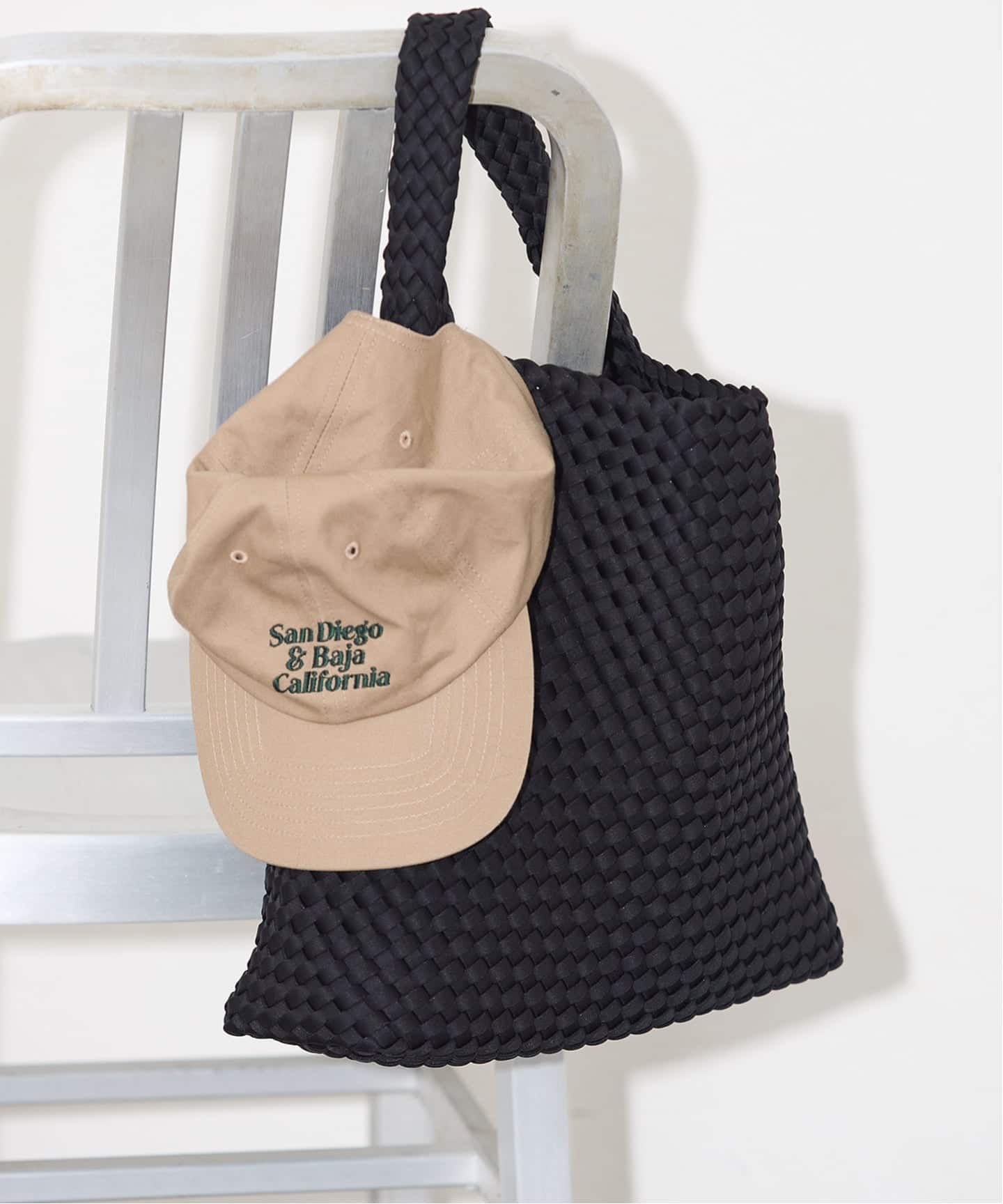SOL and SELENE/ソル アンド セレーネ】WOVEN NEOPRENE（トートバッグ