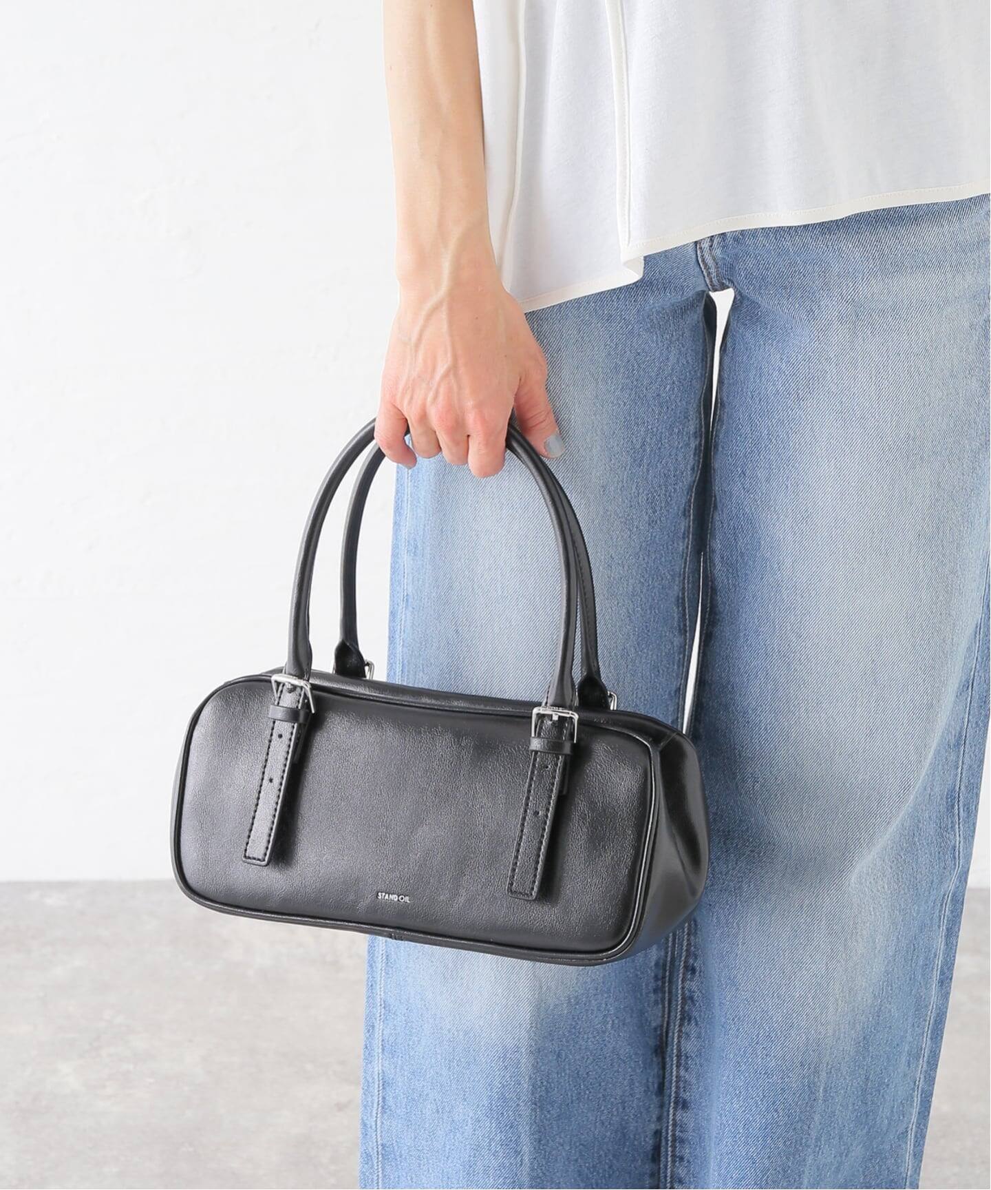 STAND OIL/スタンドオイル】Square Bowling Bag（ショルダーバッグ 