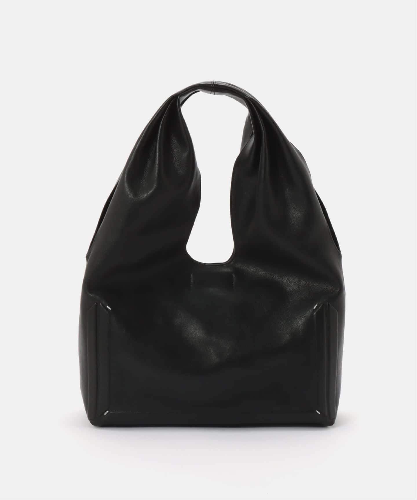 MaisonMartinMargielaマルジェラ レザー＆ムートンバッグ MAISON MARGIELA / メゾン マルジェラ】 boxbag midium（その他バッグ