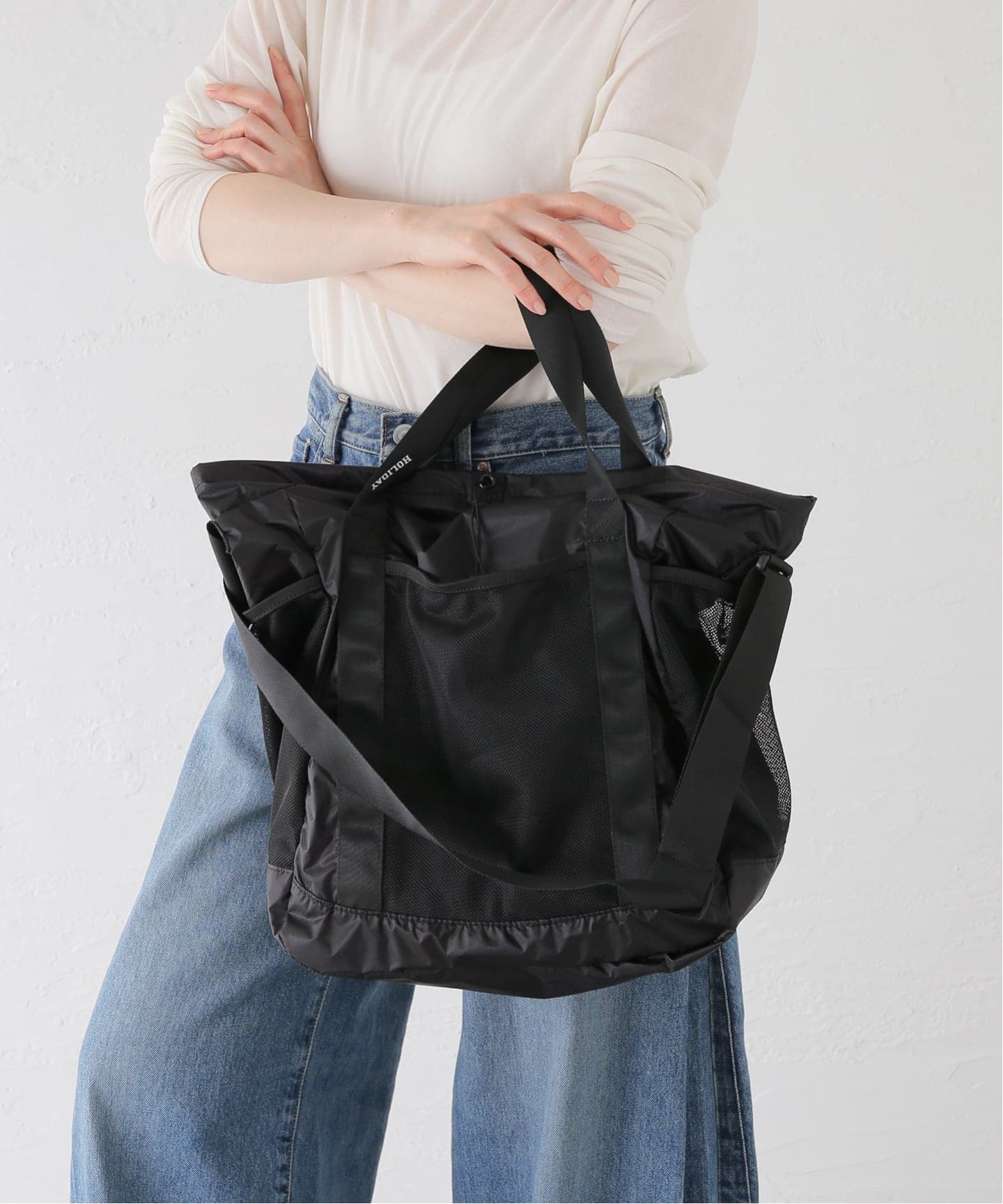 HOLIDAY/ホリデイ】 PACKABLE STRAP TOTE BAG（トートバッグ