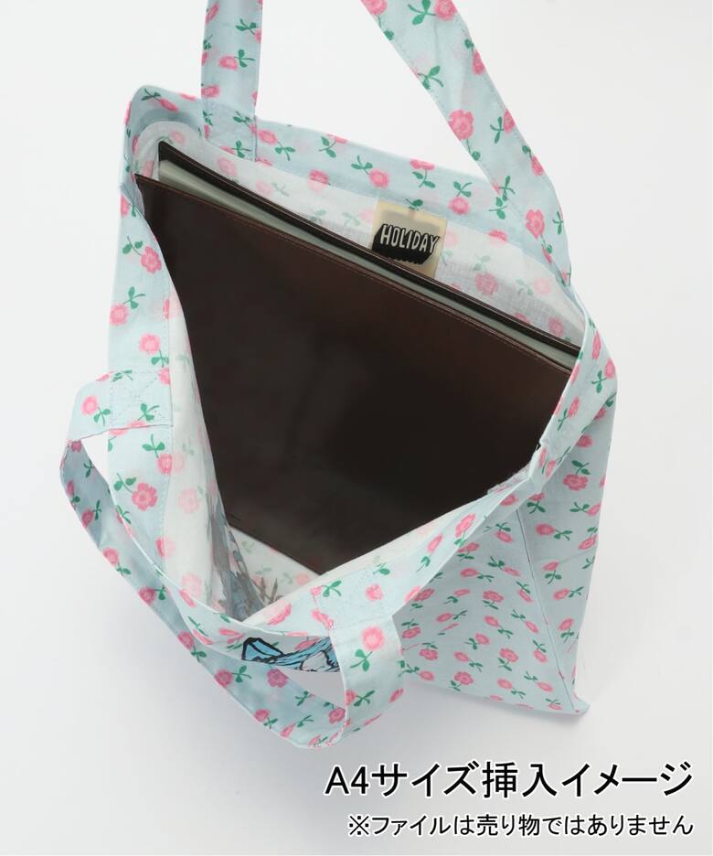 HOLIDAY/ホリデイ】FLOWER TOTE BAG(CIRCULATION)（トートバッグ 
