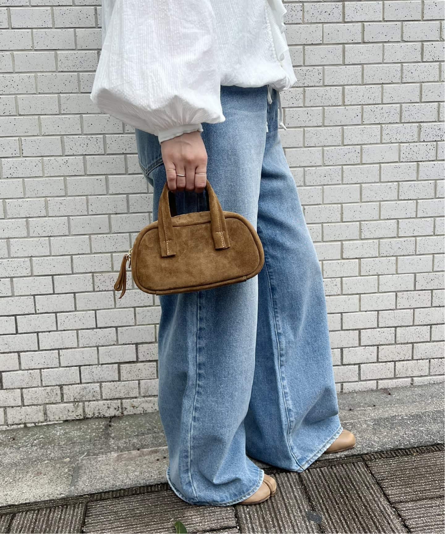 ジャーナルスタンダードCHRISTIAN VILLA miniトートroku 6 追加》【CHRISTIAN VILLA /クリスチャン ヴィラ】MINI TOTE
