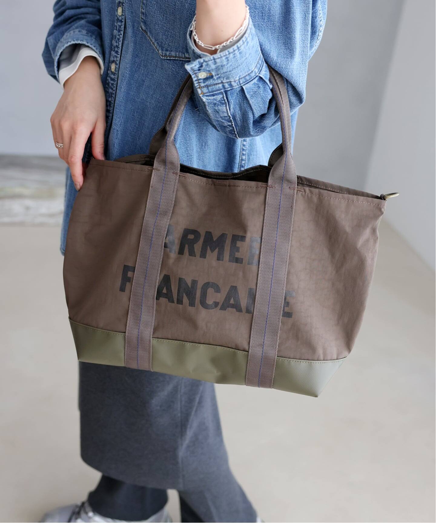 追加予約5》別注【LUCEBER/ルースバー】militaryショルダーBAG（トート 