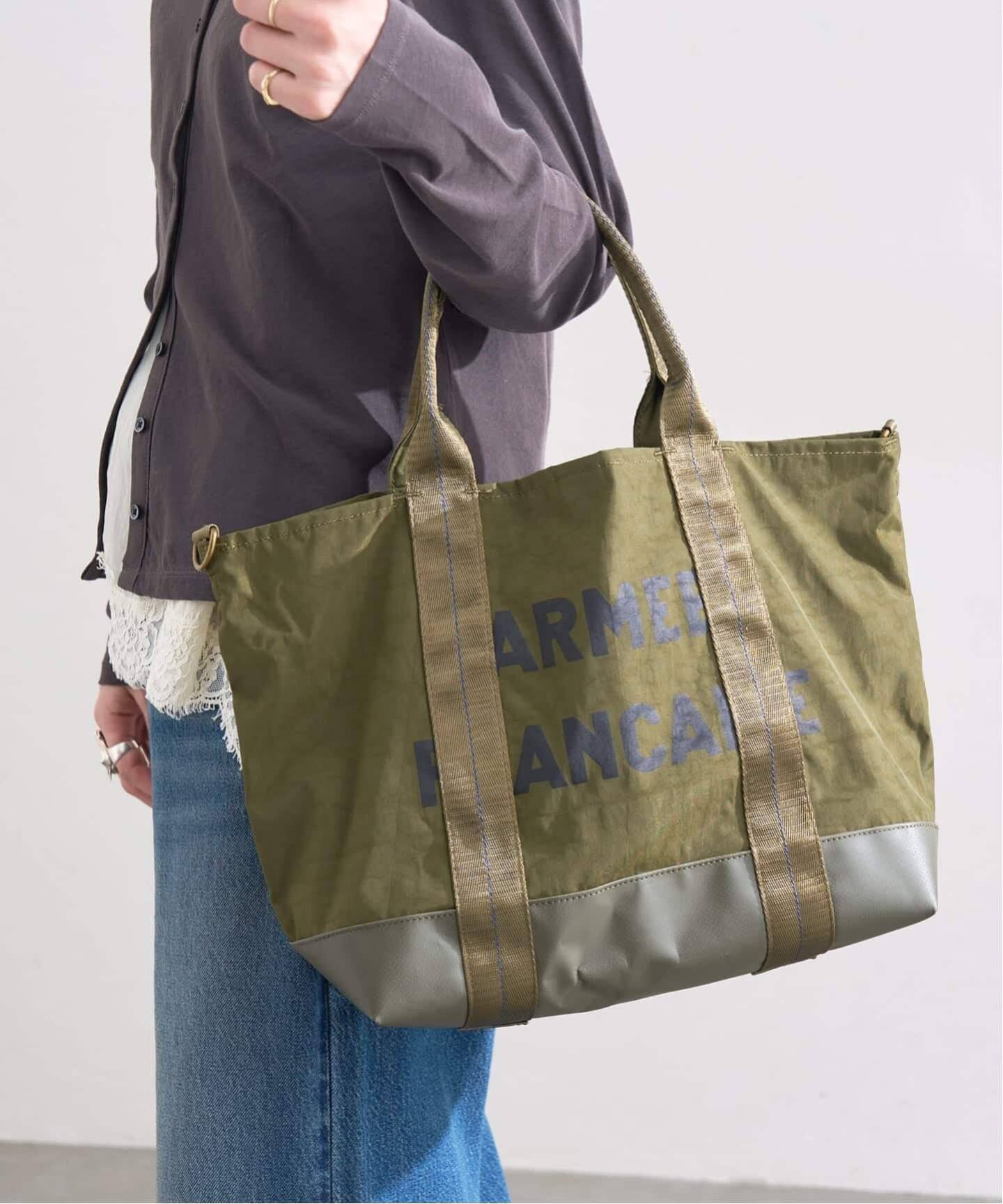 追加予約5》別注【LUCEBER/ルースバー】militaryショルダーBAG（トート