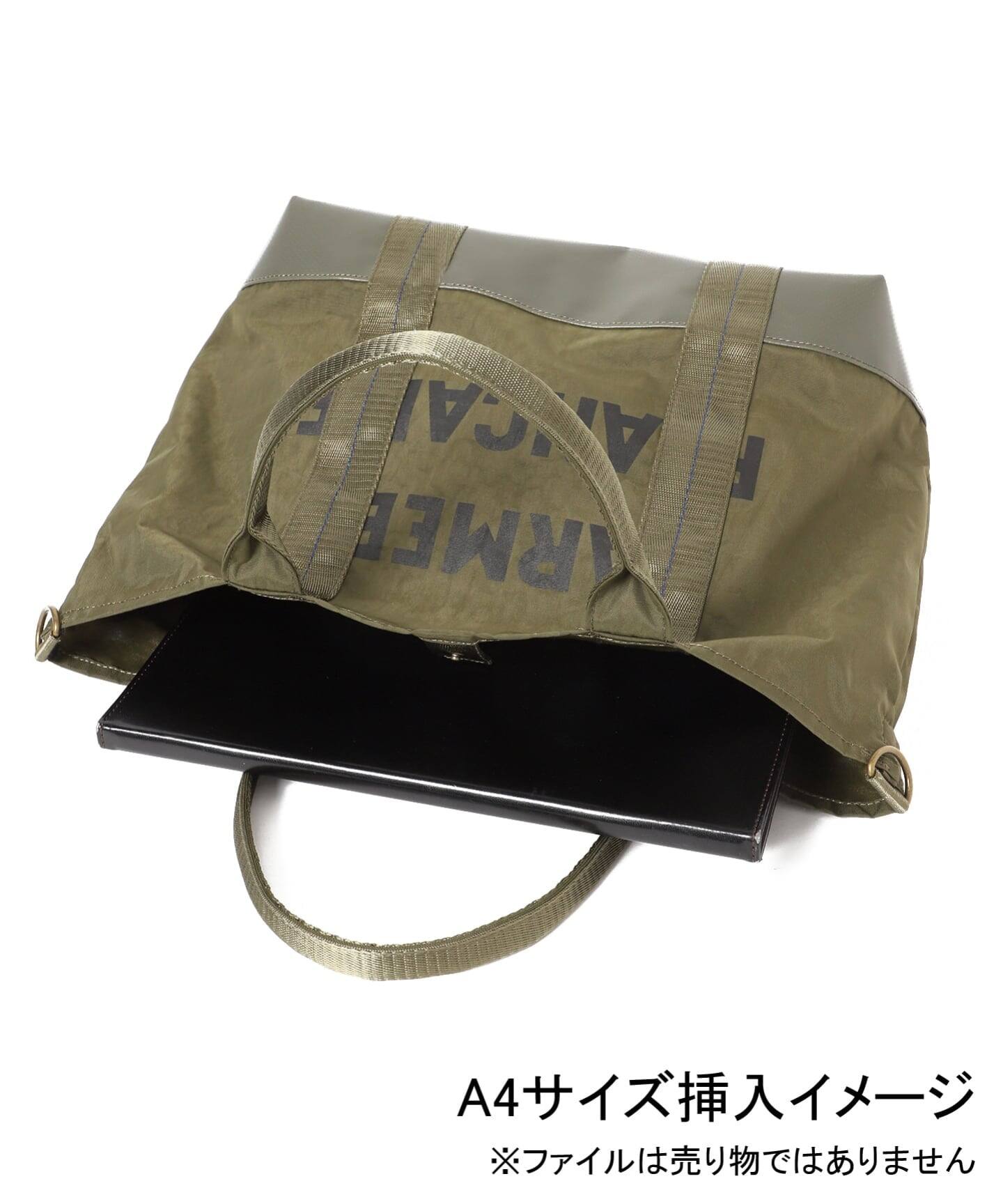 追加予約5》別注【LUCEBER/ルースバー】militaryショルダーBAG（トート