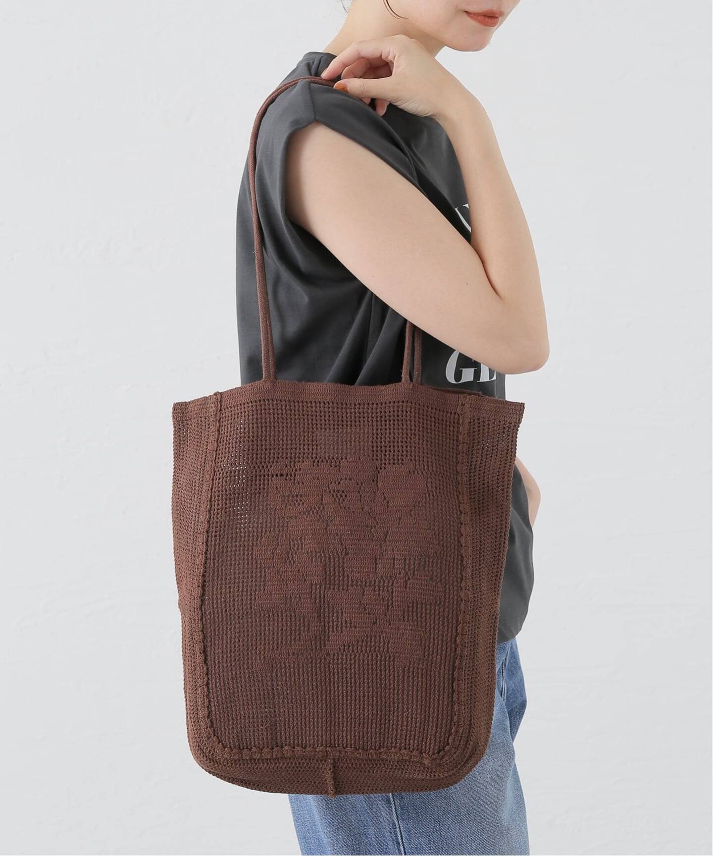 nananita / ナナニータ】rose crochet bag（トートバッグ）｜JOURNAL
