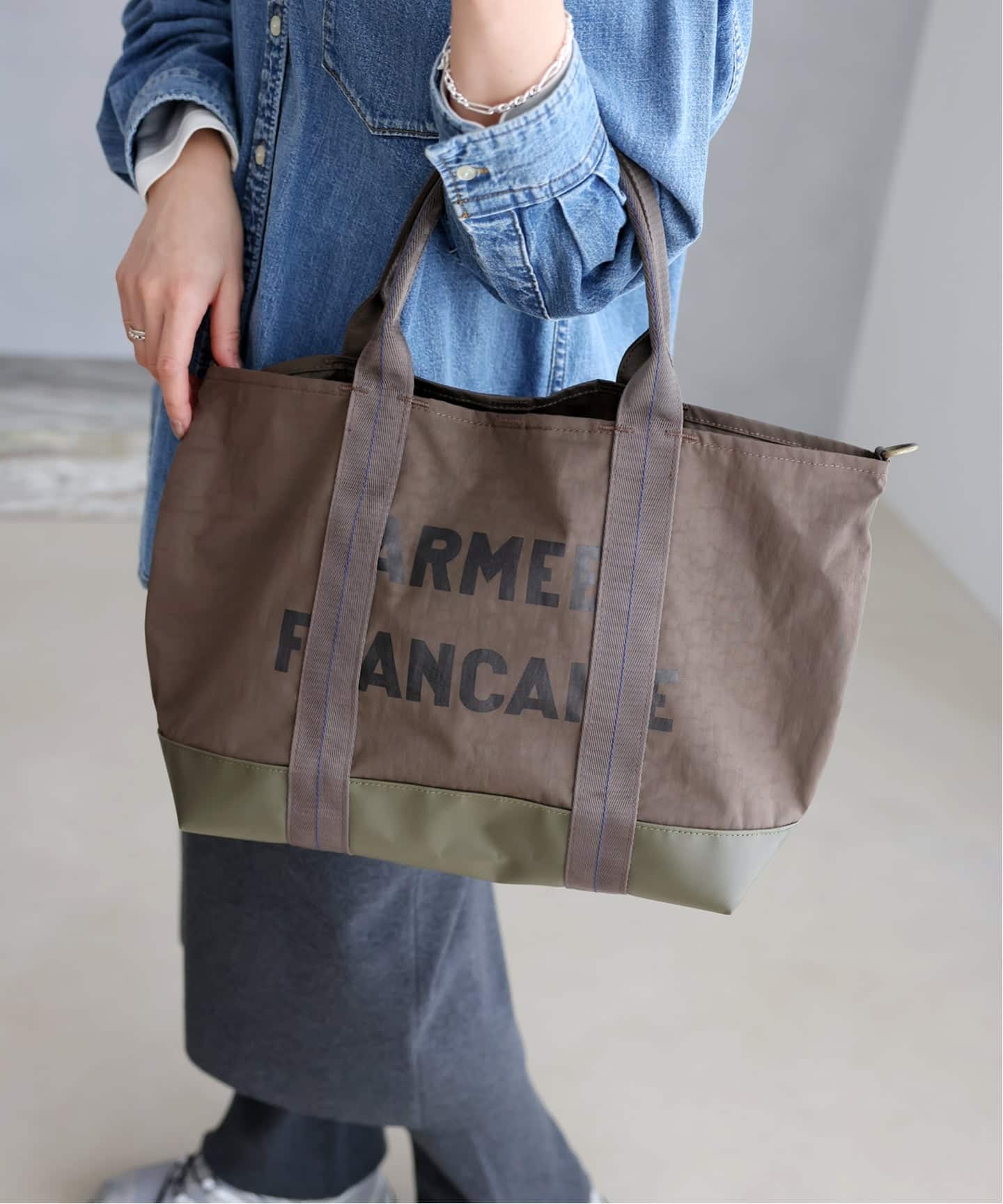 追加予約6》別注【LUCEBER/ルースバー】militaryショルダーBAG（トート