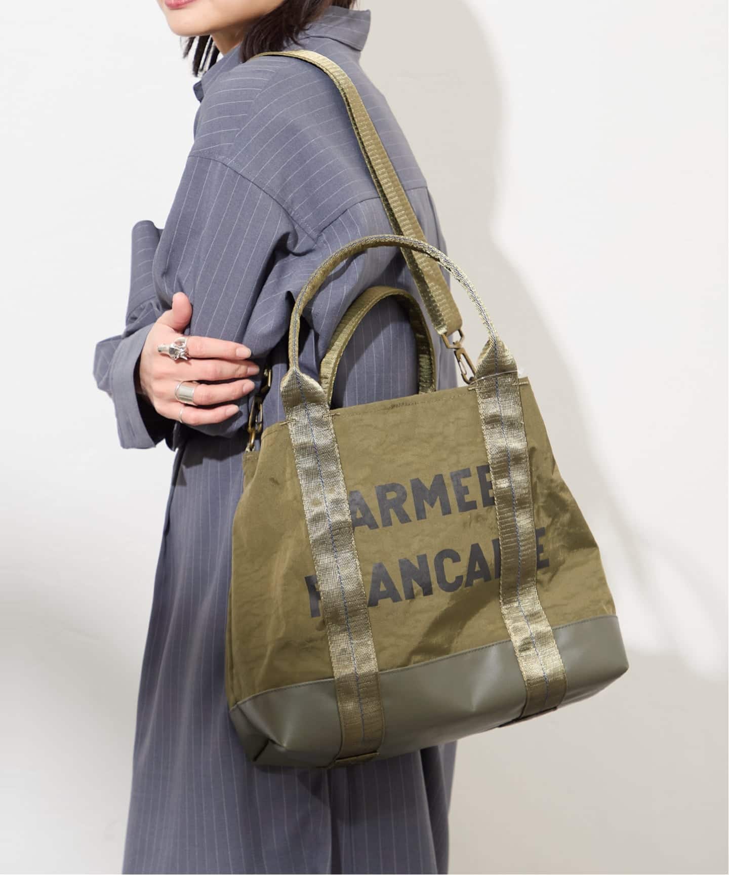 ジャーナルスタンダード LUCEBERルースバーmilitaryショルダーBAG WEB限定追加予約》別注【LUCEBER/ルースバー】militaryショルダーBAG