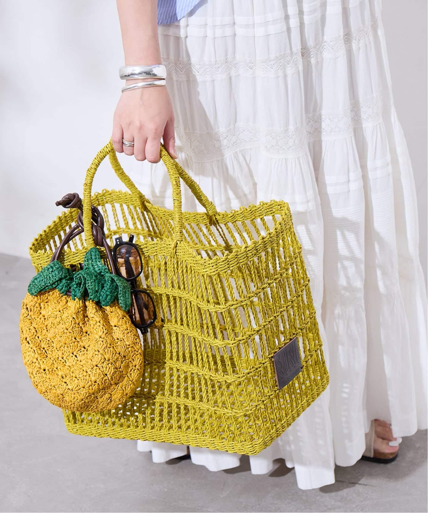 別注【VARNY × MARCOMONDE × JOURNAL STANDARD】 FRUITS BAG（かご