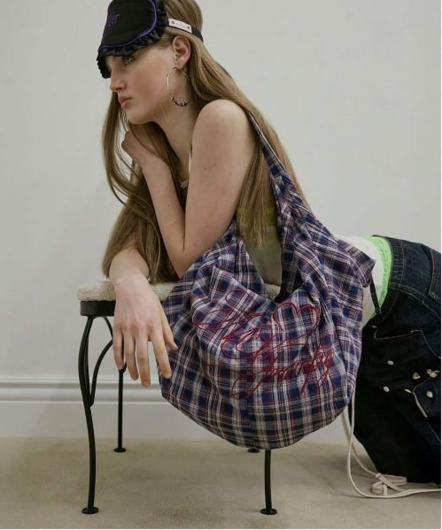 スカルプター　bag SCULPTOR/スカルプター】 Plaid Big Hobo Ba（その他バッグ）｜Oriens