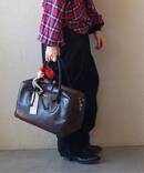 【GOLDEN GOOSE】VITA MEDIUM FLOWER EMBOSSED