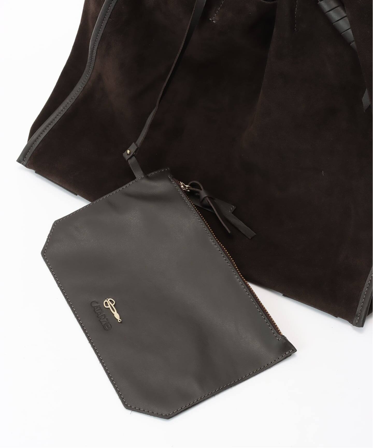 CATARZI】 SQUARE TOTE SWEDE（その他バッグ）｜journal standard luxe