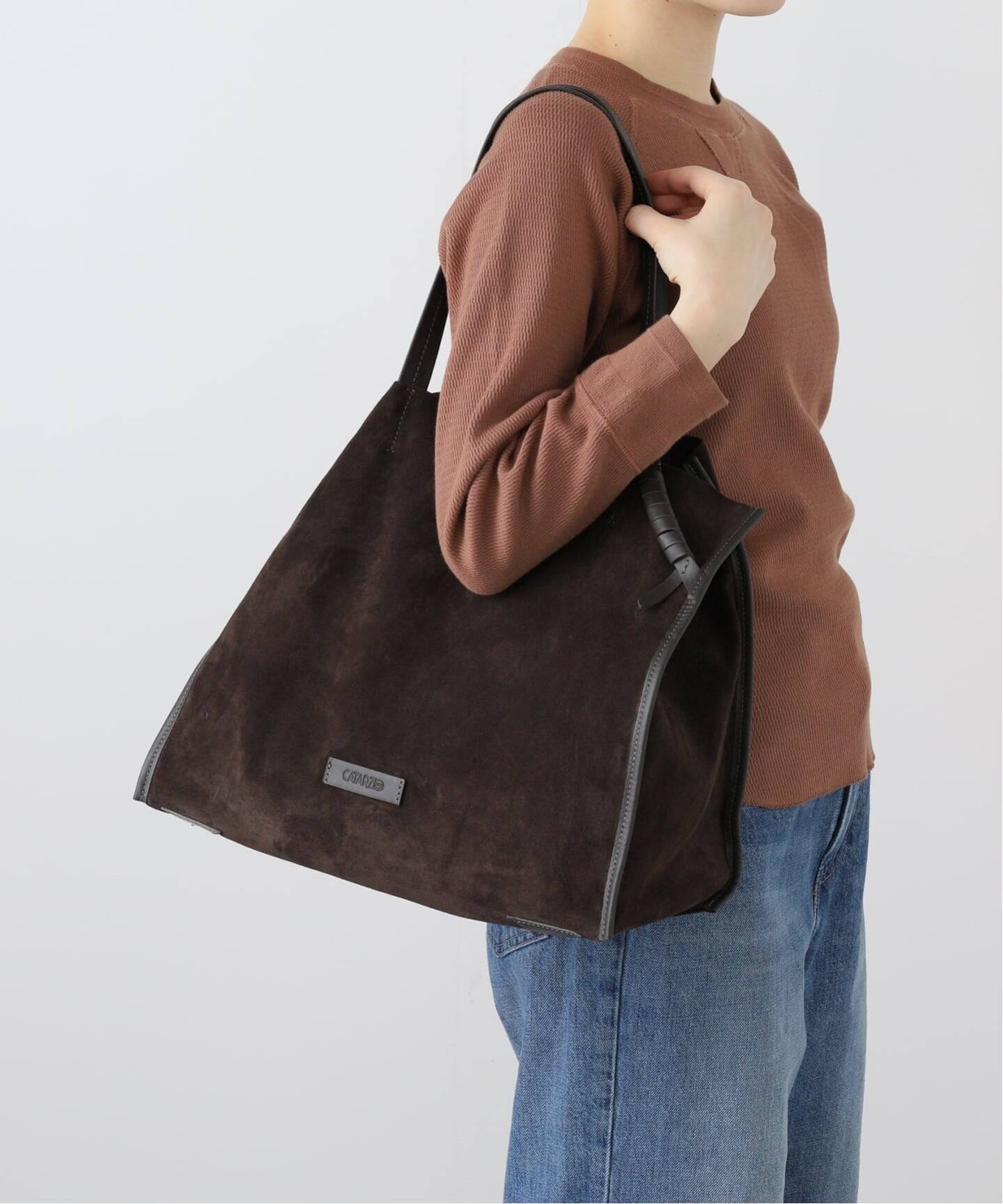 CATARZI】 SQUARE TOTE SWEDE（その他バッグ）｜journal standard luxe