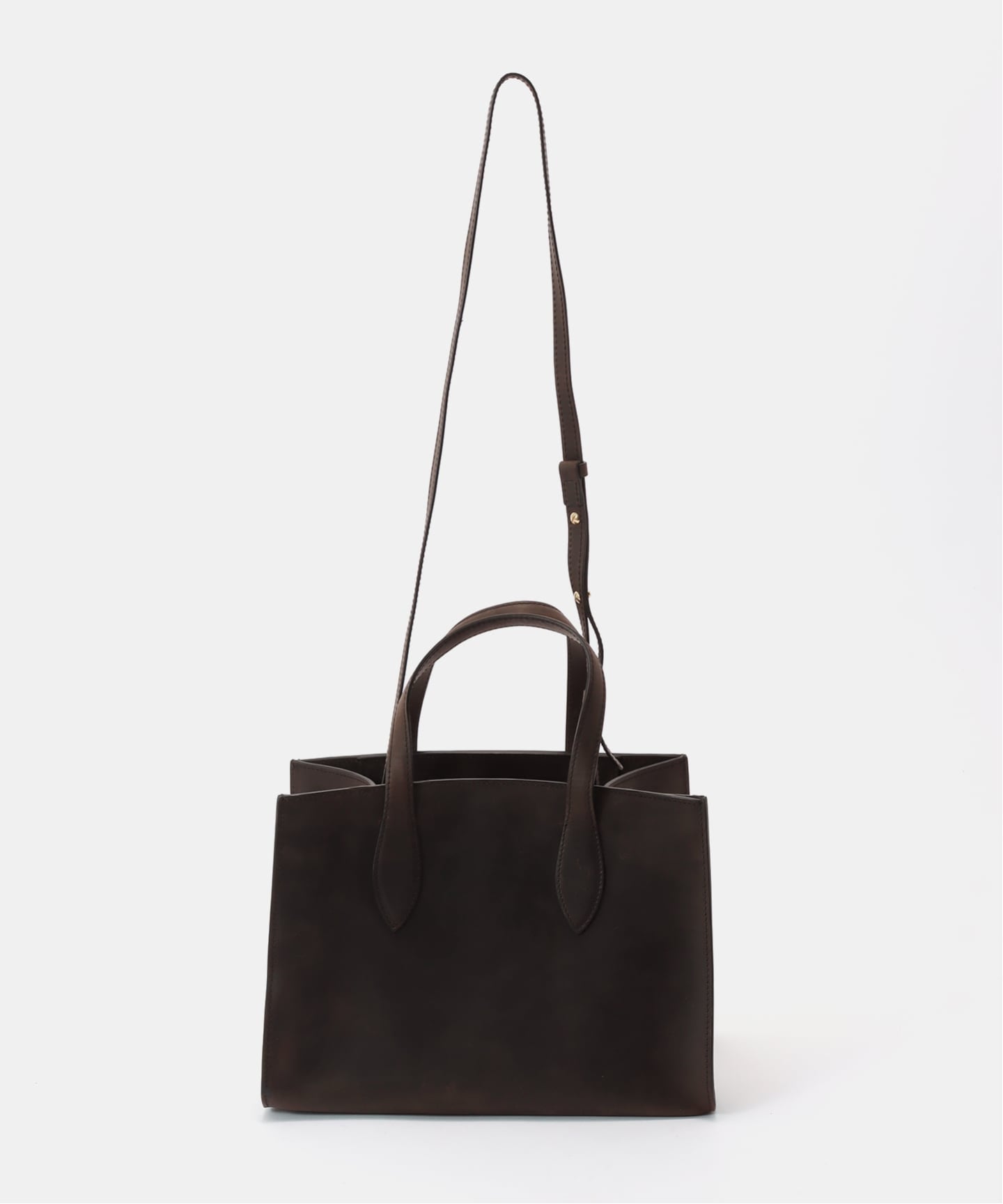 【journal standard luxe】CATARZIミニショルダー CATARZI 】 SQUARE LEATHER TOTE（トートバッグ）｜journal standard