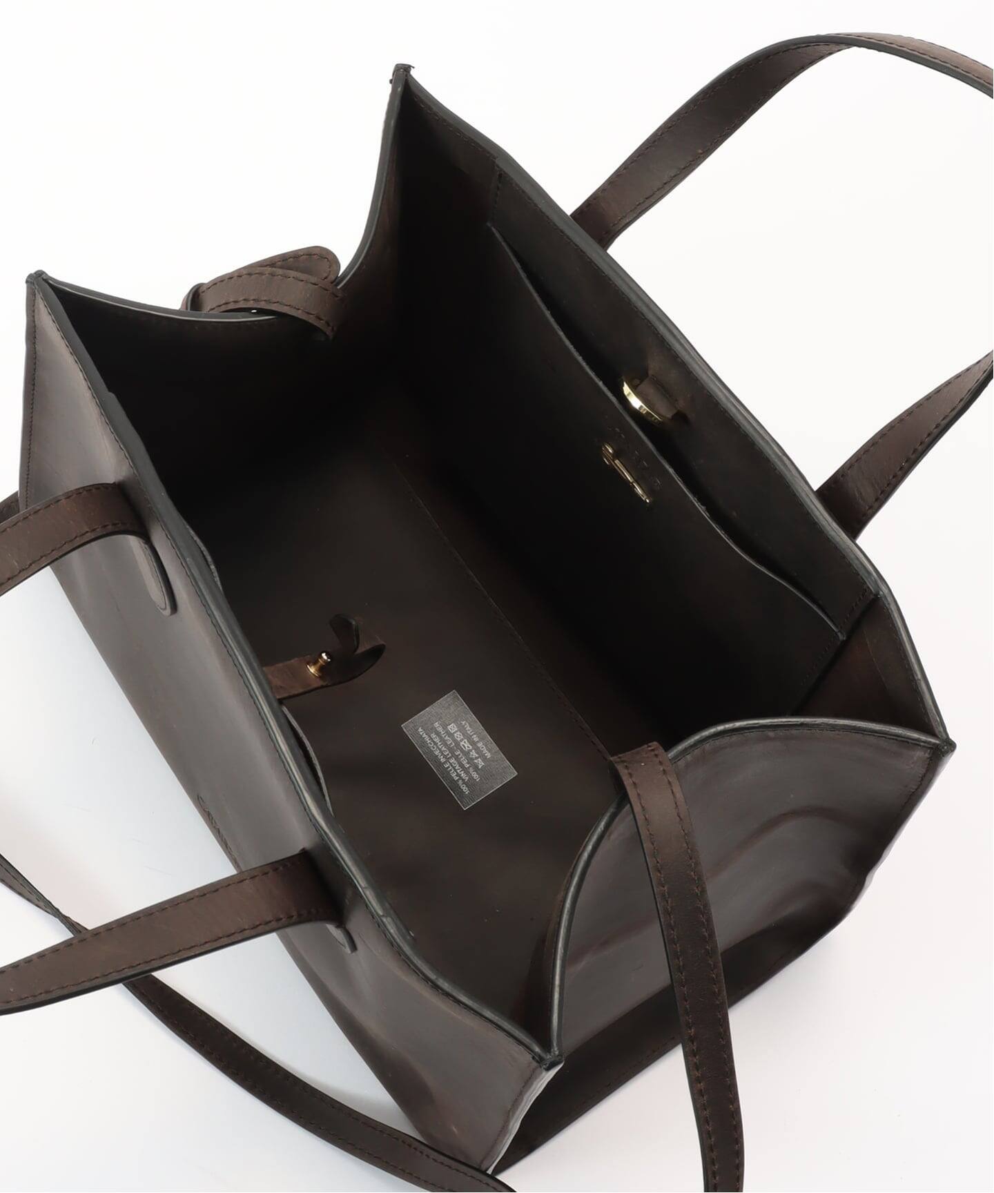 CATARZI 】 SQUARE LEATHER TOTE（トートバッグ）｜journal standard