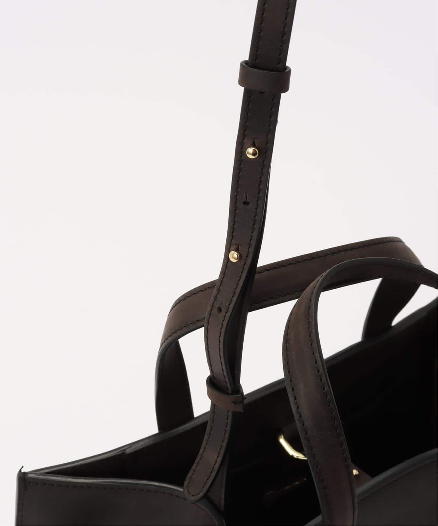 CATARZI 】 SQUARE LEATHER TOTE（トートバッグ）｜journal standard
