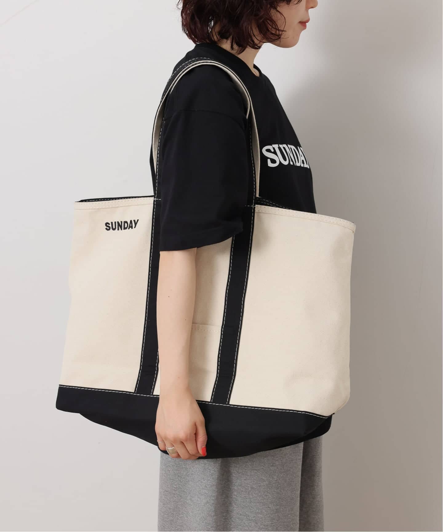 新品 journal standard luxe SUNDAYトートBIG INFIELDER DESIGN SUNDAY TOTE BIG（トートバッグ）｜journal standard