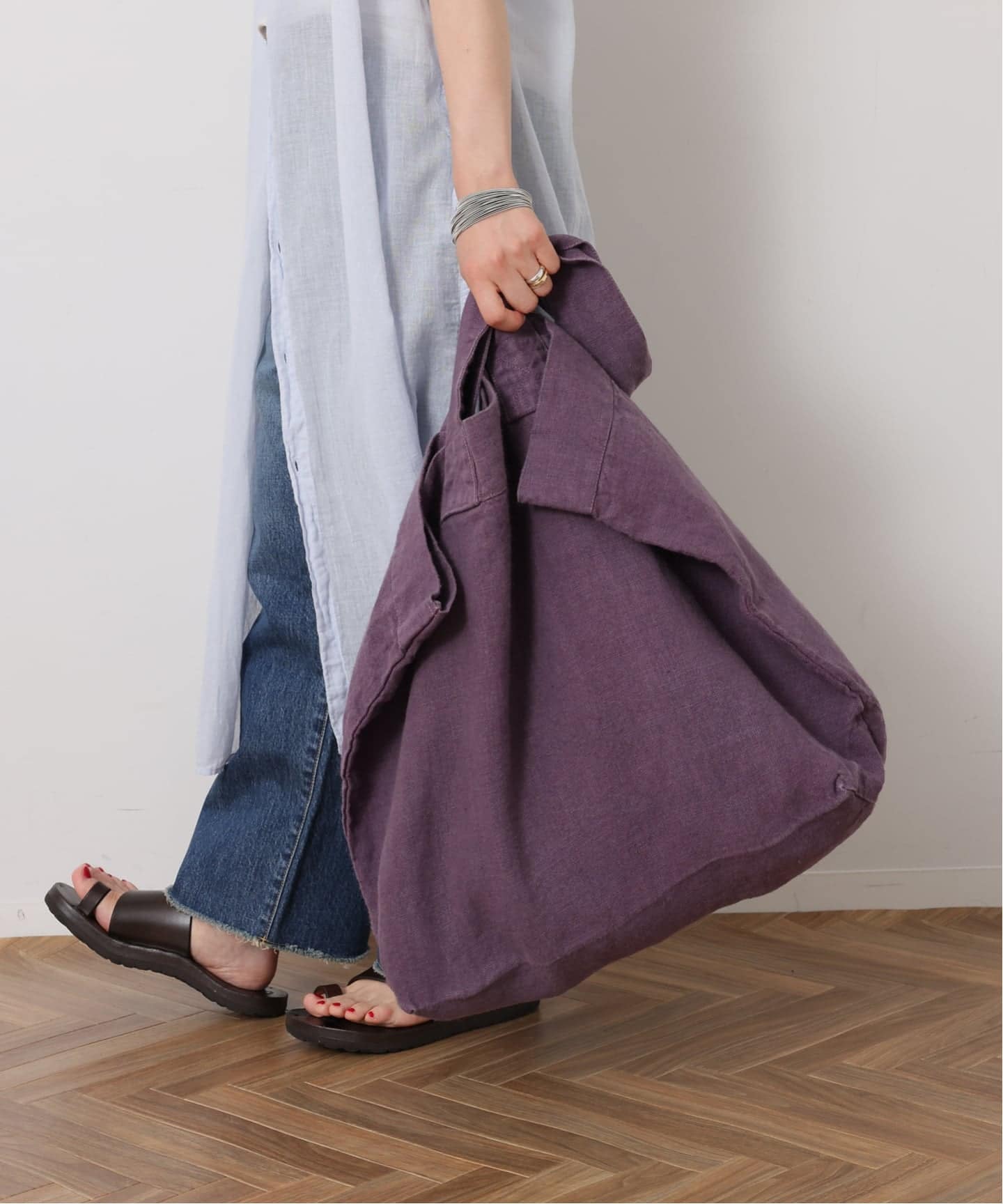 ジャーナルスタンダードCHARVET EDITIONS) LINEN TOTE 予約》【CHARVET EDITIONS】 LINEN TOTE（トートバッグ）｜journal