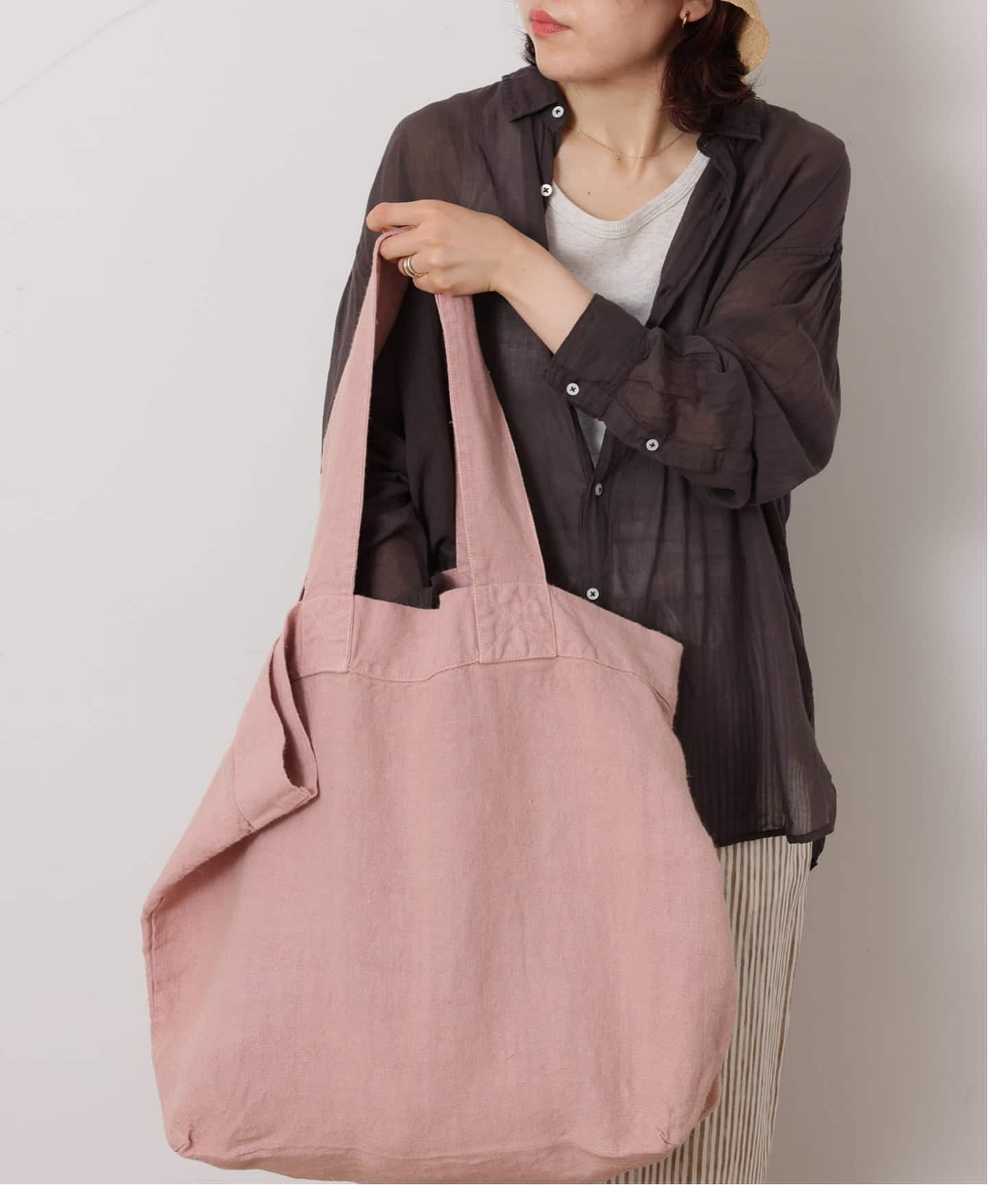 予約》【CHARVET EDITIONS】 LINEN TOTE（トートバッグ）｜journal