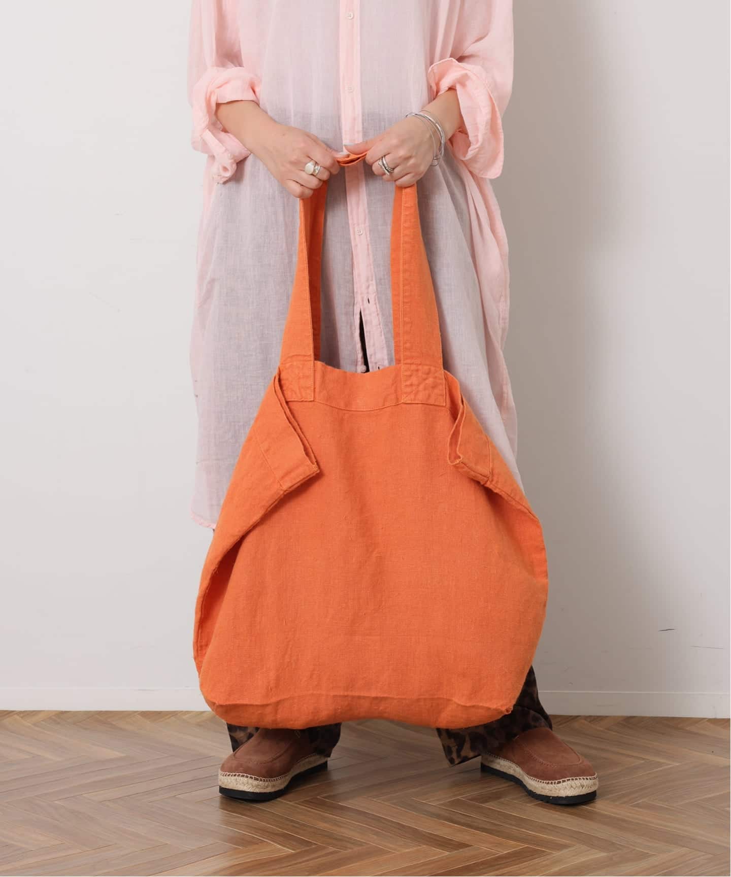 予約》【CHARVET EDITIONS】 LINEN TOTE（トートバッグ）｜journal