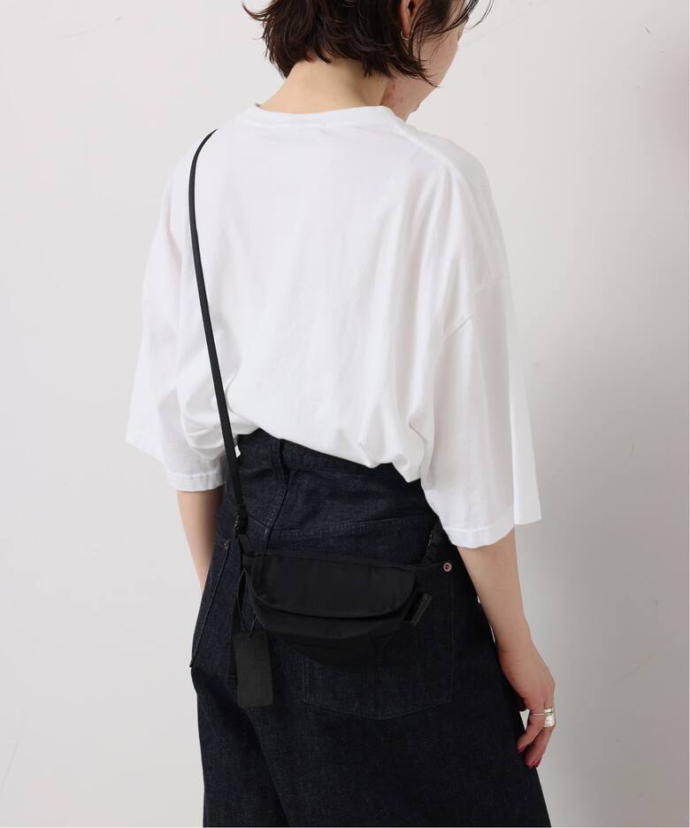 amiacalva】GABARDINE PORTABLE MESSENGER（メッセンジャーバッグ 