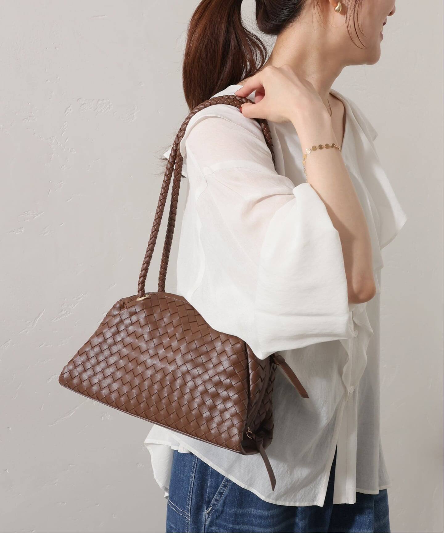 Chloe GOLF ボストンバッグ レザー ブラウン 予約》【URBAN EXPRESSIONS】 Chloe：ボストンバッグ（ボストンバッグ