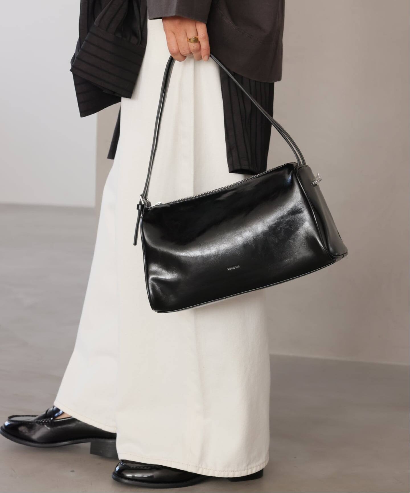 STAND OIL/スタンドオイル】Melly Bag：ハンドバッグ（ハンドバッグ 