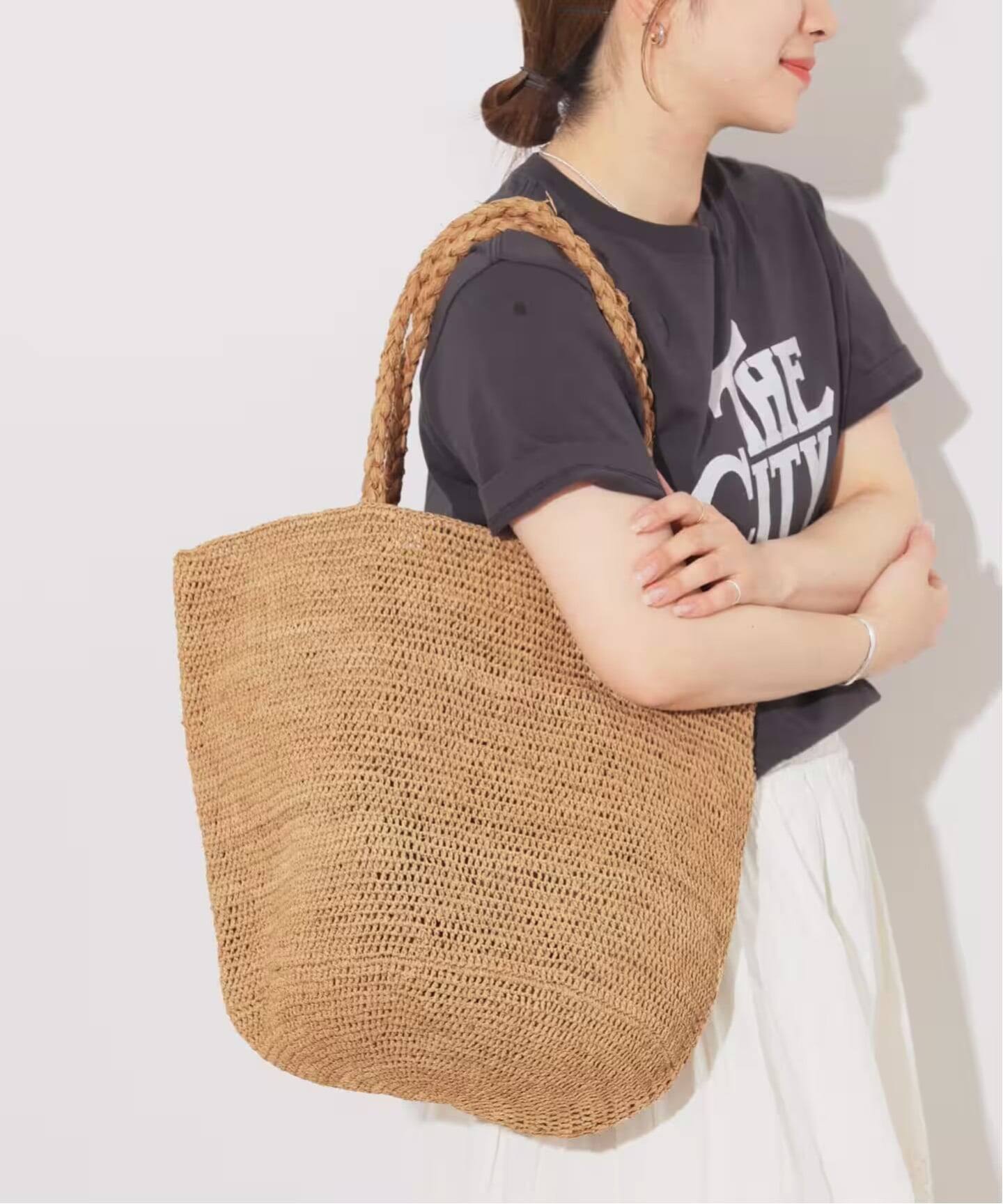 relume メイドインマダ ALICE MM BAG ベージュ 新品未使用 追加》【MADE IN MADA /メイドインマダ】ALICE MM バッグ（トート