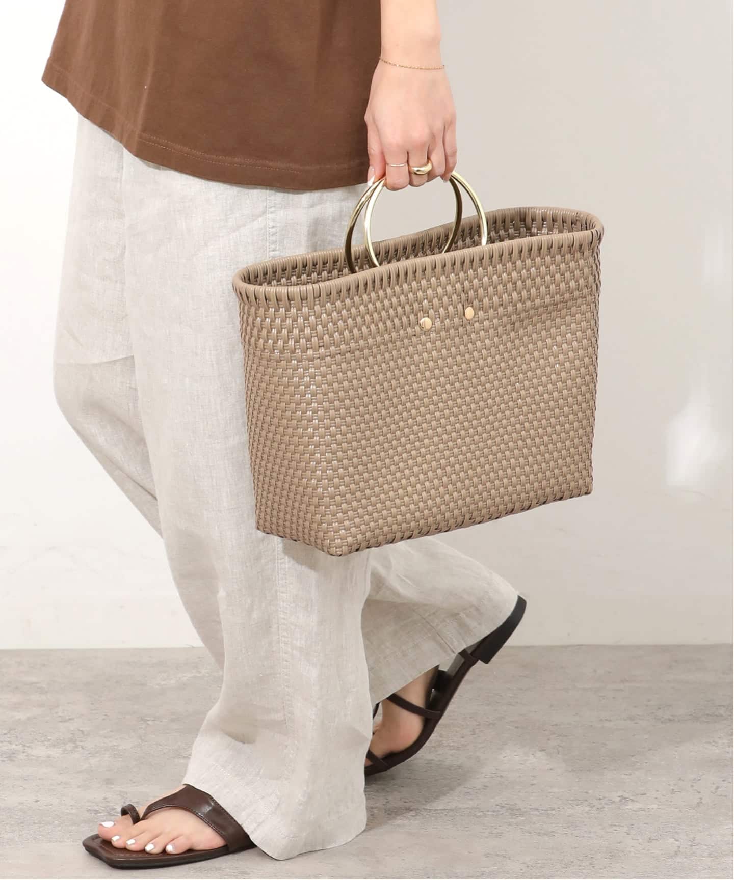 JOURNAL STANDARD relume  メルカドバッグ SANRAMI/サンラミ】ムジメルカドバッグ（かごバッグ）｜JOURNAL