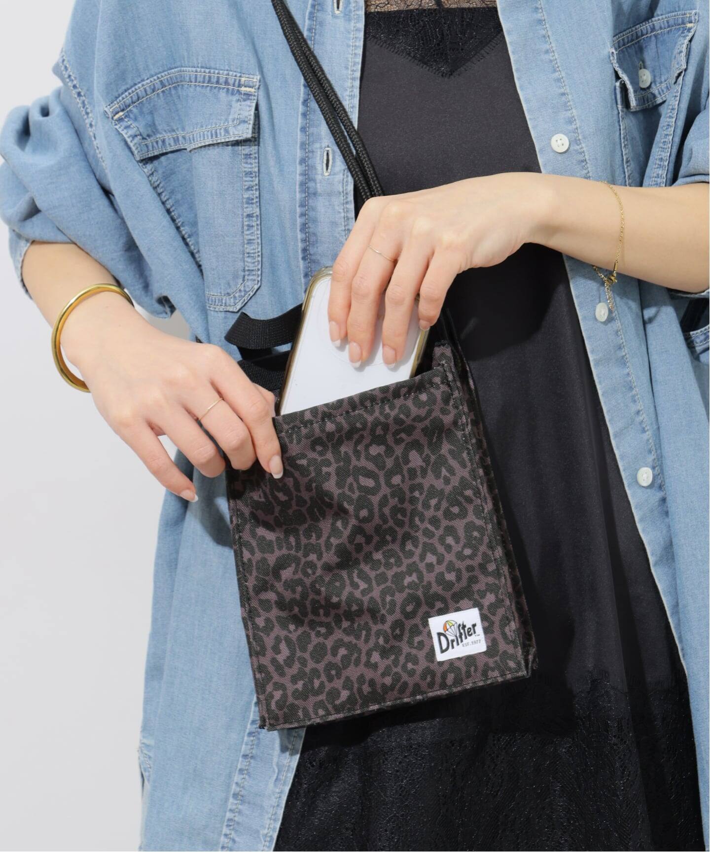別注【Drifter】 EASY STRING POUCH：ショルダーバッグ（ショルダー 