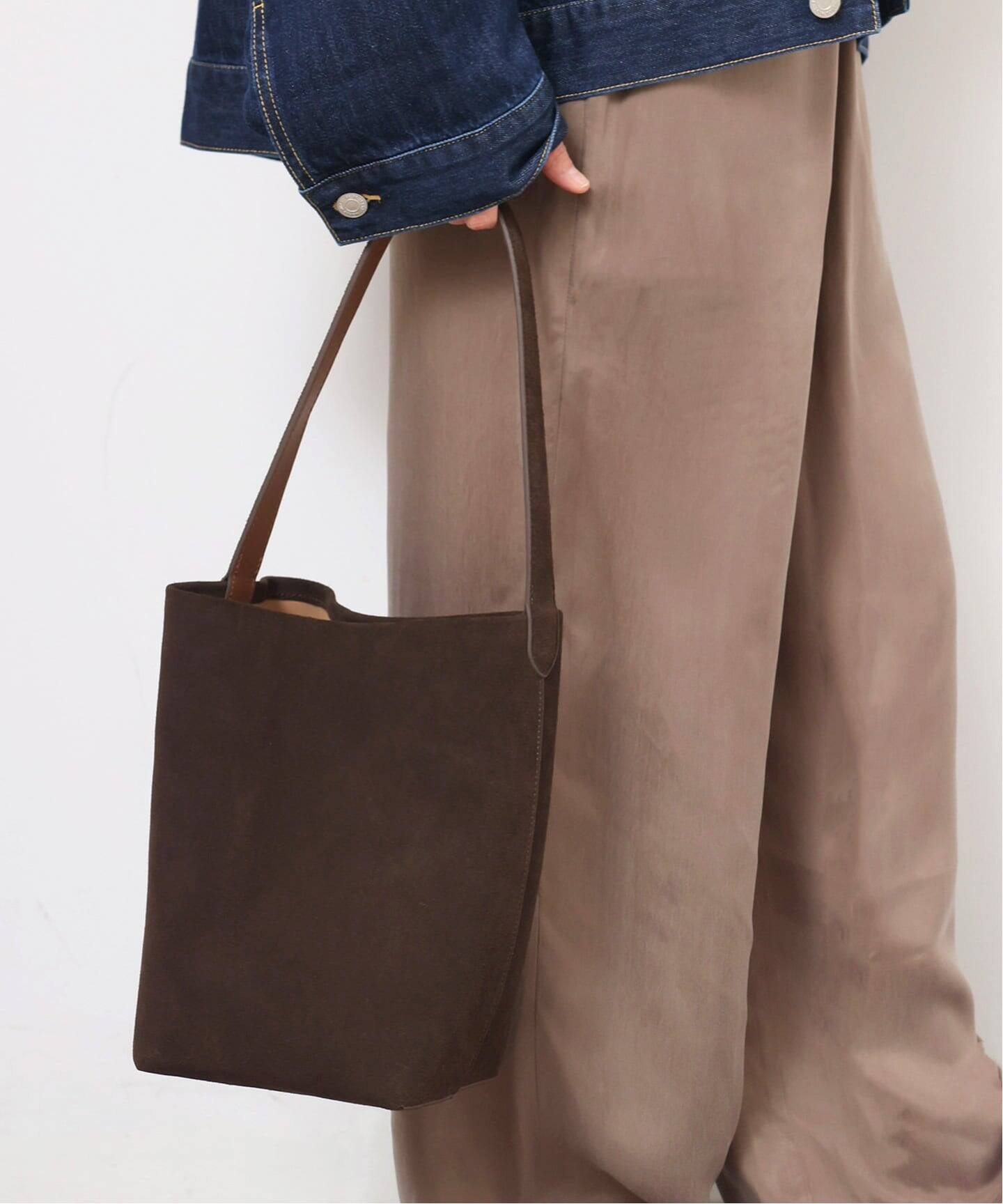 MODA LUXE/モーダリュクス】 スウェードワンショルダーTOTE（トート