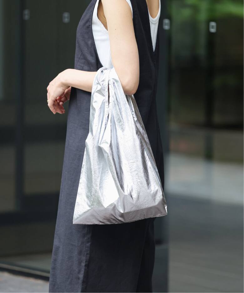 BAGGU/バグー】 BABY BAGGU メタリック:バッグ（トートバッグ 