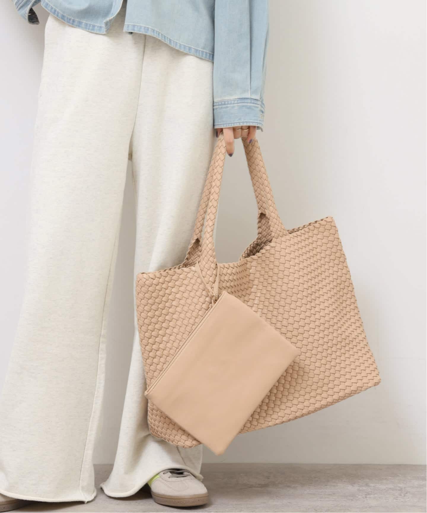 MODA LUXE/モーダリュクス】イントレチャートビッグトート（トート
