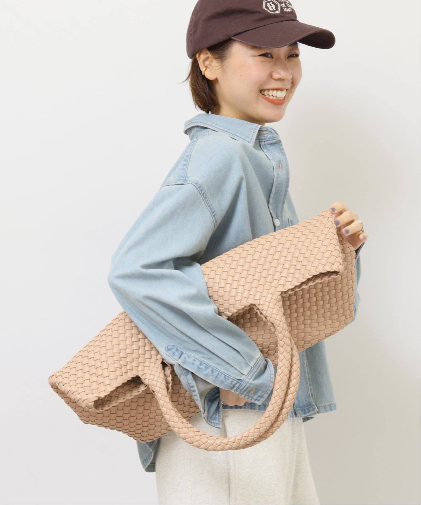 MODA LUXE/モーダリュクス】イントレチャートビッグトート（トート