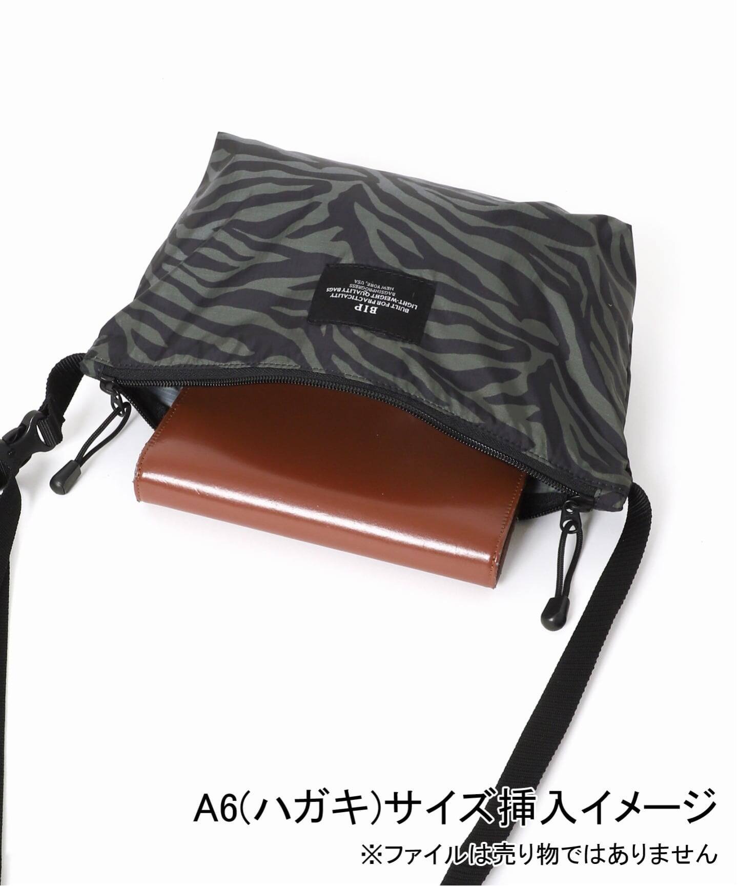 BAGS IN PROGRESS】FANNYPACK CROSSBODY ZEBRA（ショルダーバッグ 