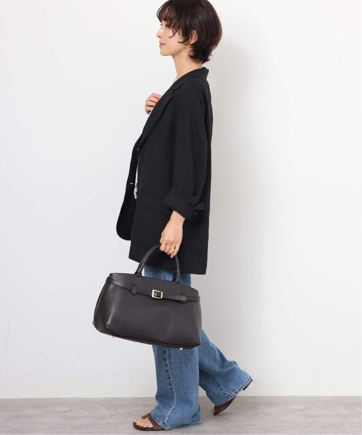 タグ付き未使用品レリューム　マルロン　Marlon トートバッグ ラージ 予約》［26SS新作］別注【MARLON FIRENZE/マルロン】トートバッグ