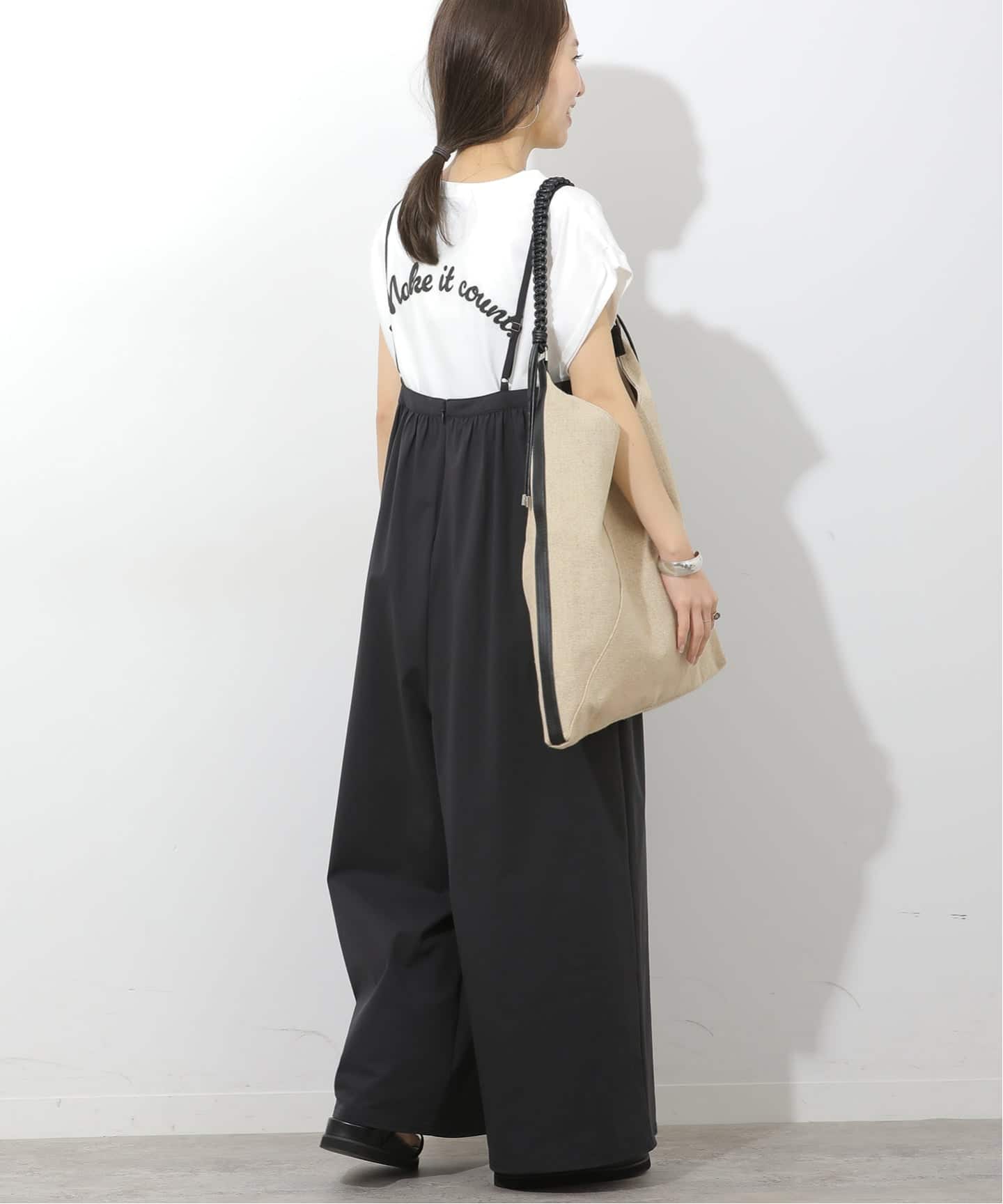 LE VERNIS/ル・ベルニ】 One handle cloth bag（トートバッグ