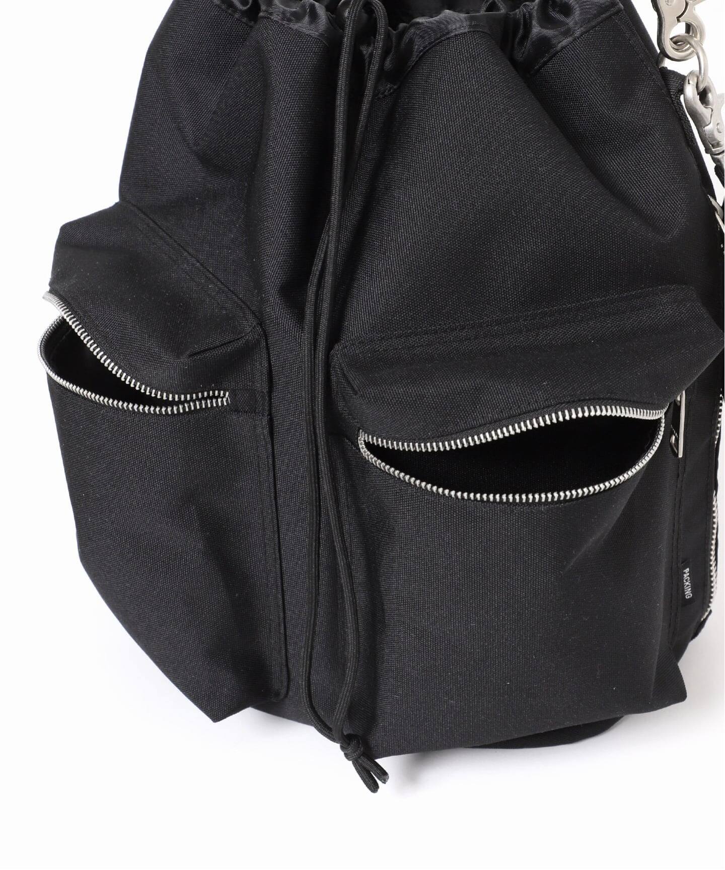 PACKING / パッキング 別注 2WAY ドローストリング ショルダーバッグ