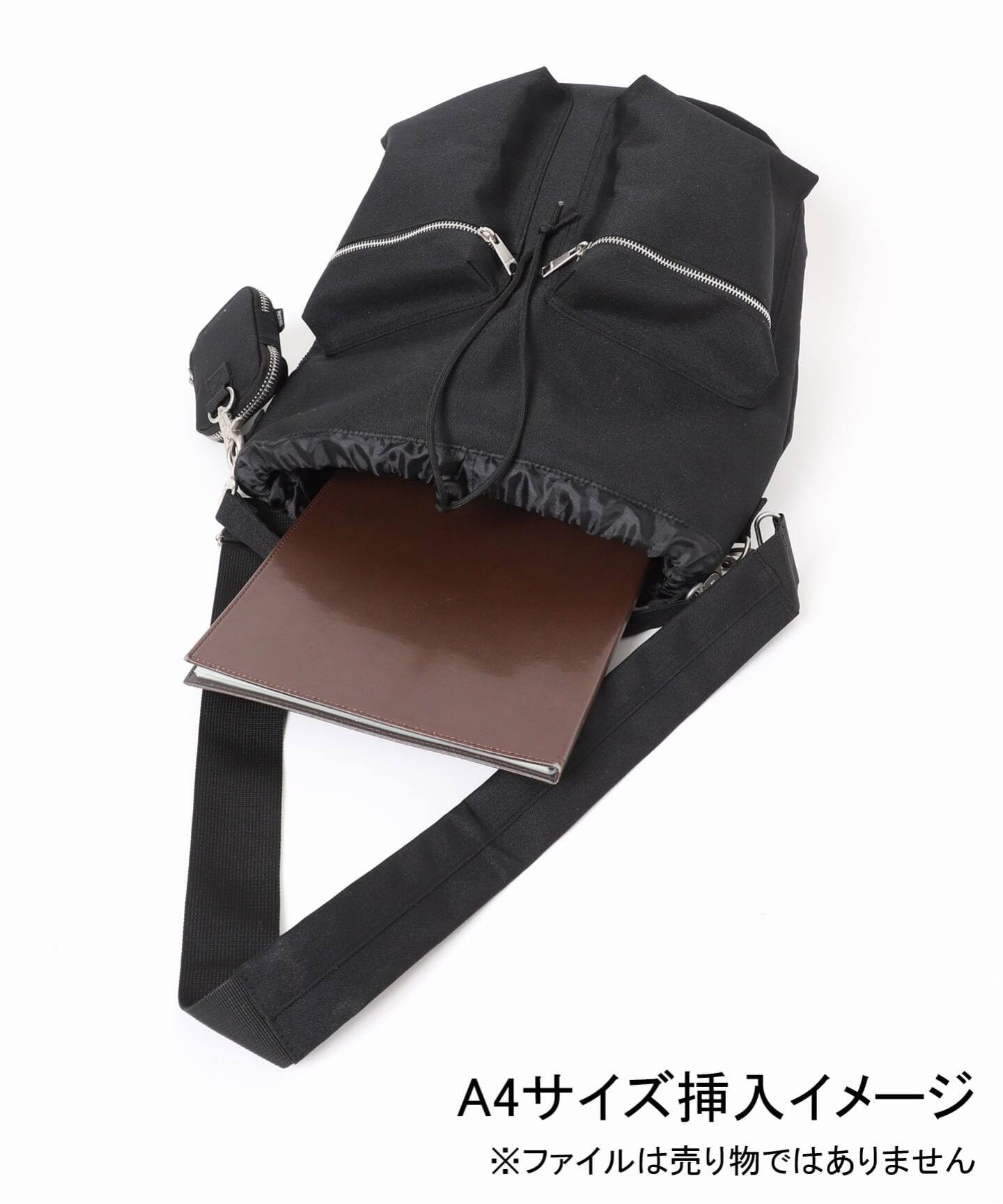 PACKING / パッキング 別注 2WAY ドローストリング ショルダーバッグ 