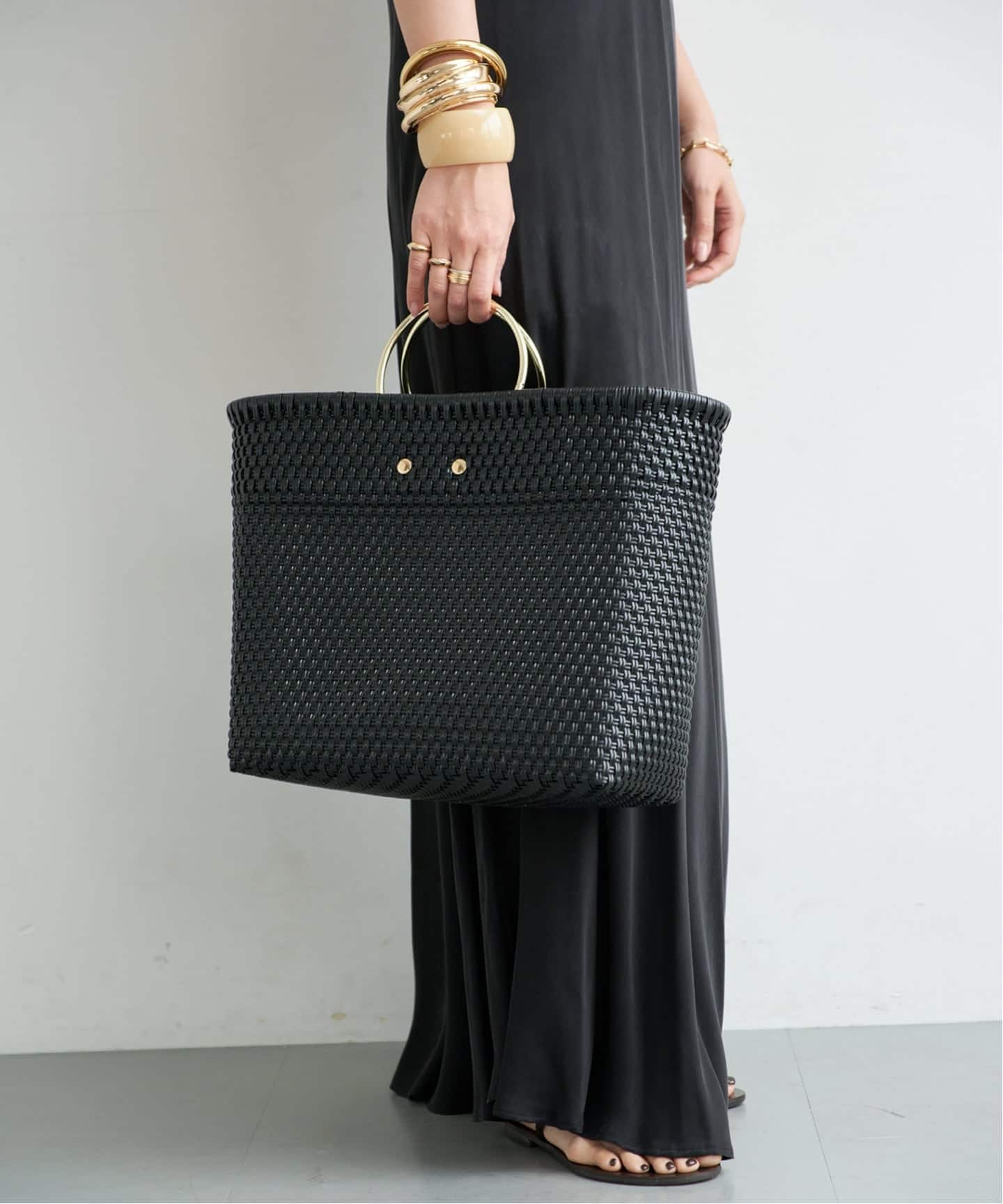 VELETTO/ヴェレット】RING TOTE（かごバッグ）｜Deuxieme Classe