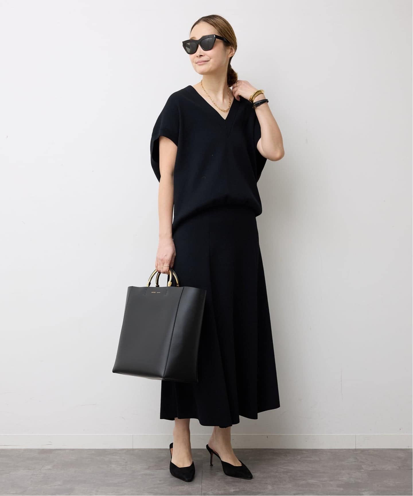 ZANCHETTI/ザンケッティ】HANDLE SHOPPER（トートバッグ）｜Deuxieme