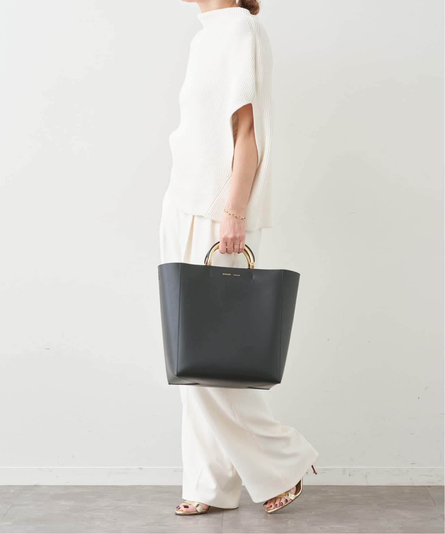 ZANCHETTI/ザンケッティ】HANDLE SHOPPER（トートバッグ）｜Deuxieme