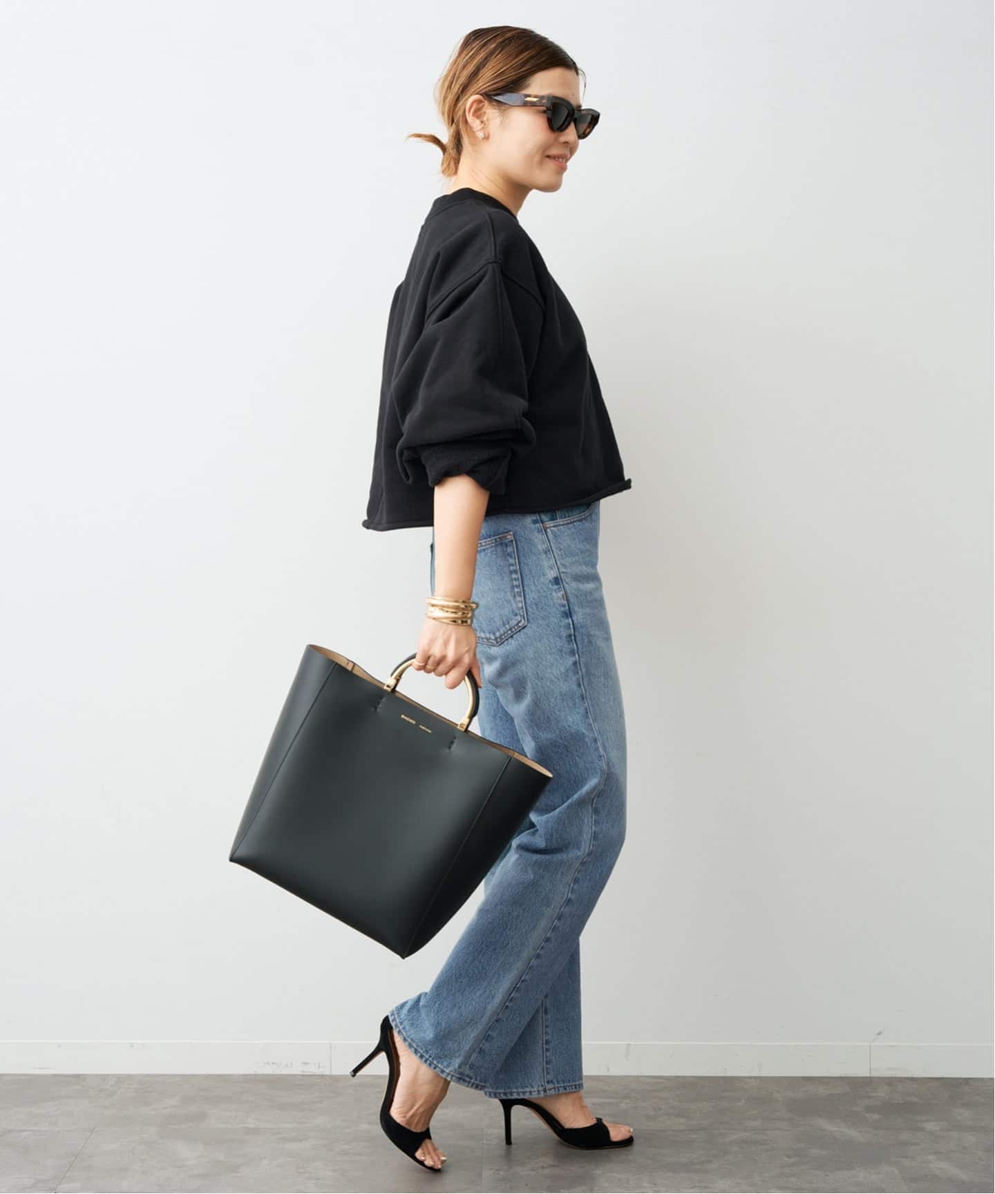 ZANCHETTI/ザンケッティ】HANDLE SHOPPER（トートバッグ）｜Deuxieme