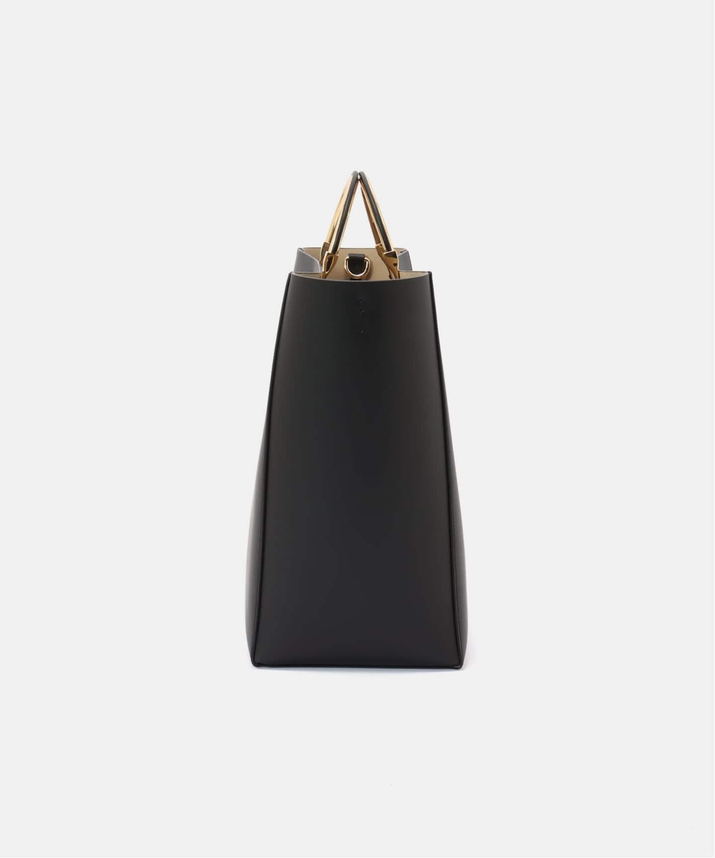 お値下げDeuxieme *ZANCHETTI LEATHER ブラック ZANCHETTI/ザンケッティ】HANDLE SHOPPER（トートバッグ）｜Deuxieme