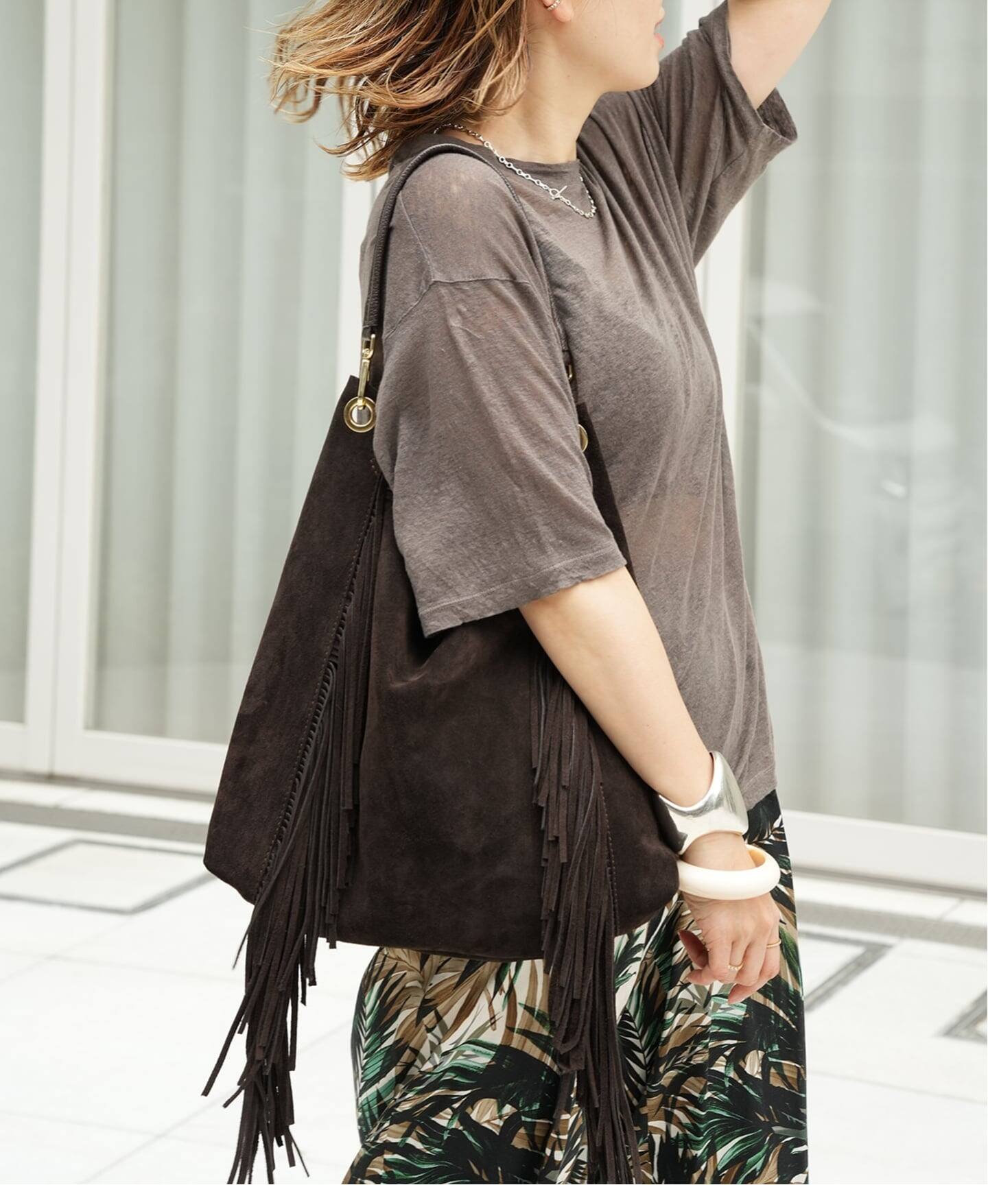 AULENTTI/オウレンティ】FRINGE BAG（トートバッグ）｜Deuxieme Classe 