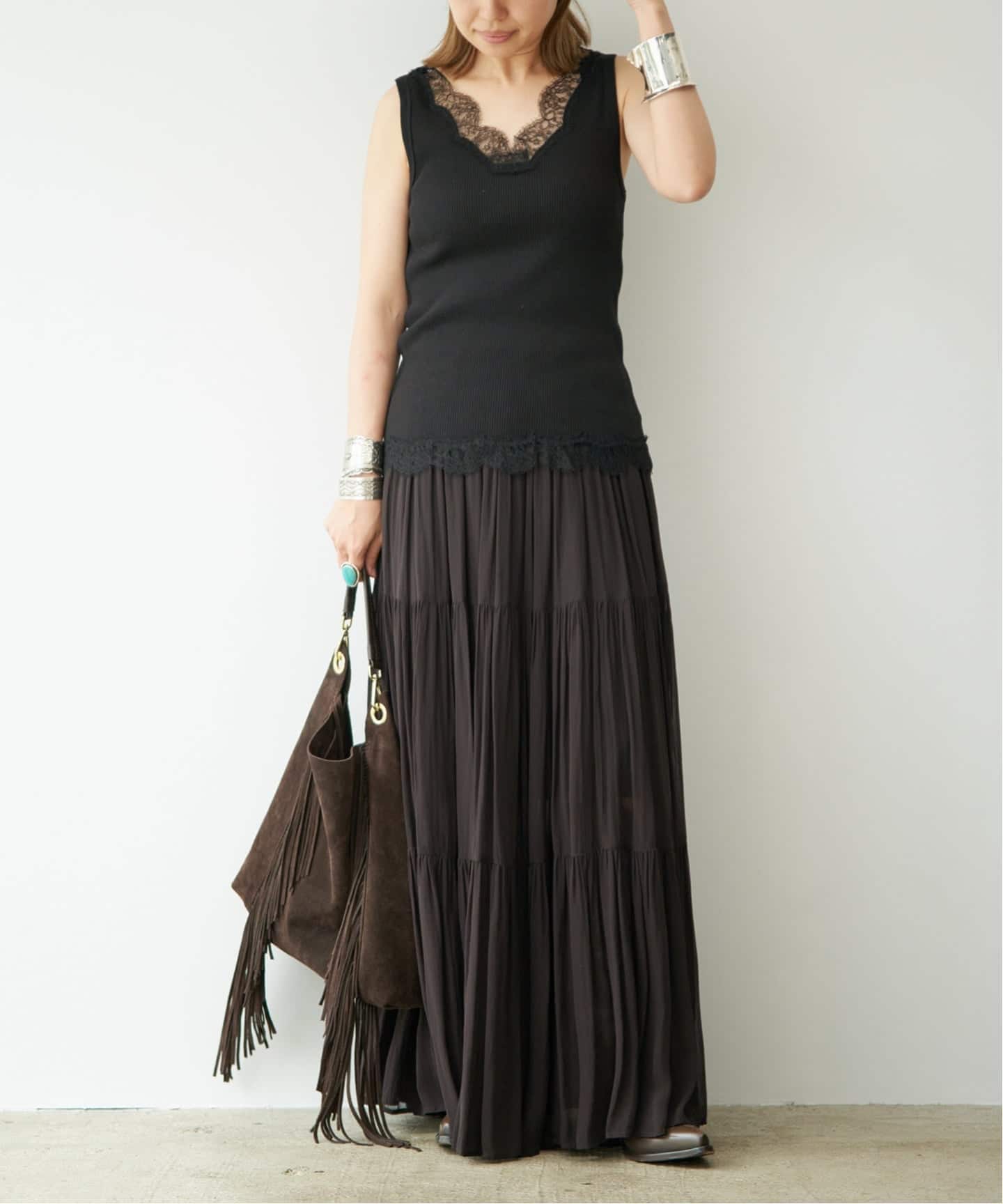 新品★ドゥーズィエムクラス AULENTTI/オウレンティ FRINGE BAG AULENTTI/オウレンティ】FRINGE BAG（トートバッグ）｜Deuxieme Classe