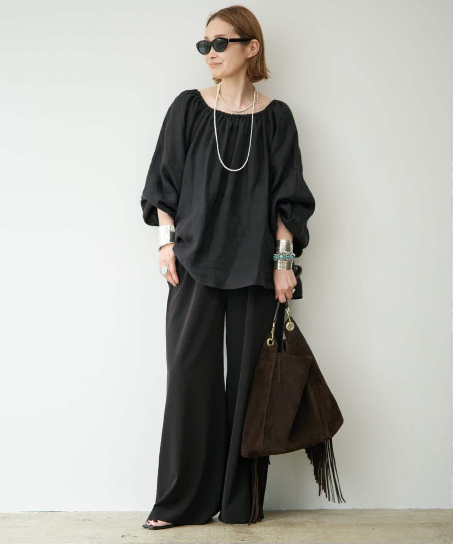 AULENTTI/オウレンティ】FRINGE BAG（トートバッグ）｜Deuxieme Classe