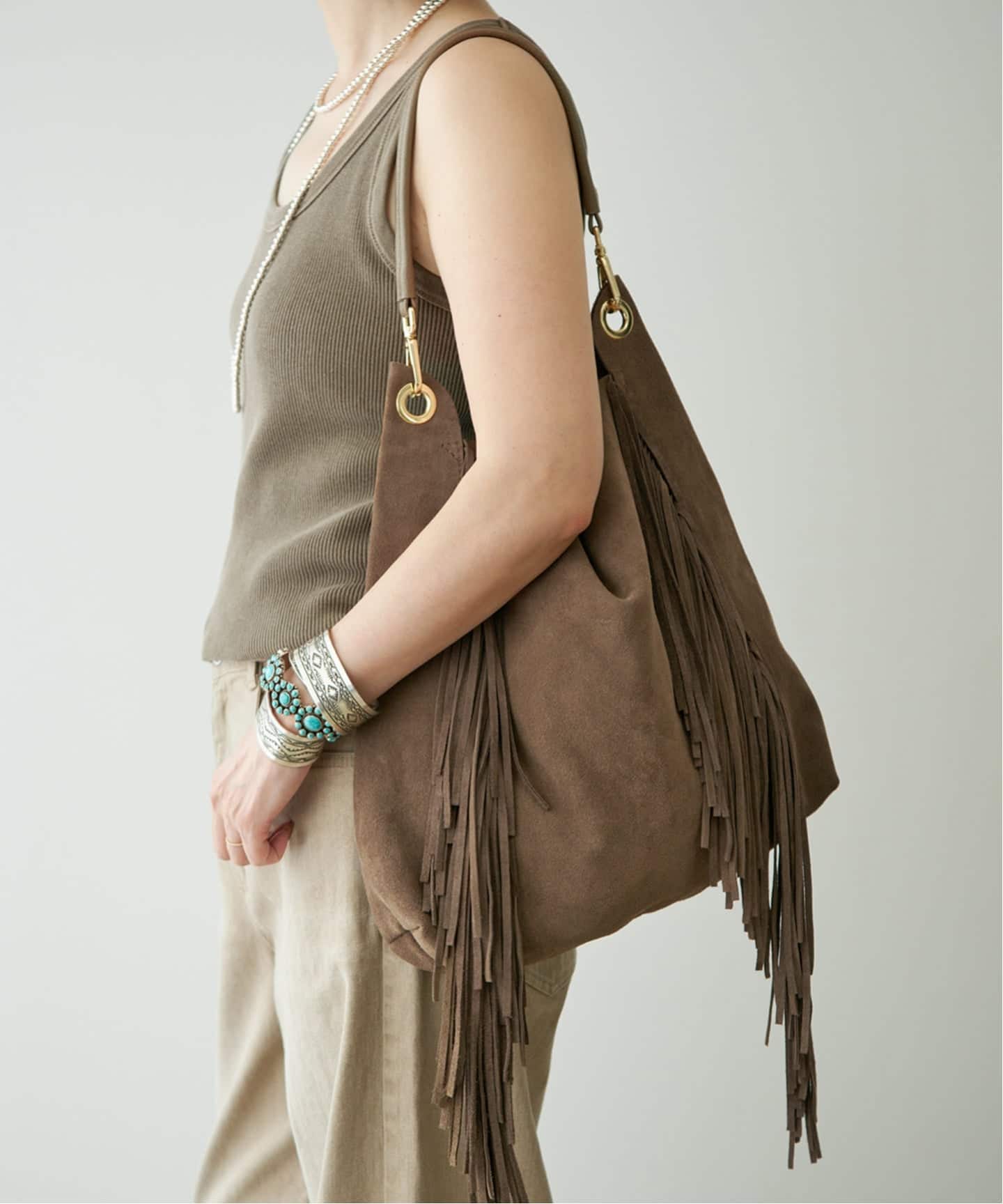 AULENTTI/オウレンティ】FRINGE BAG（トートバッグ）｜Deuxieme Classe