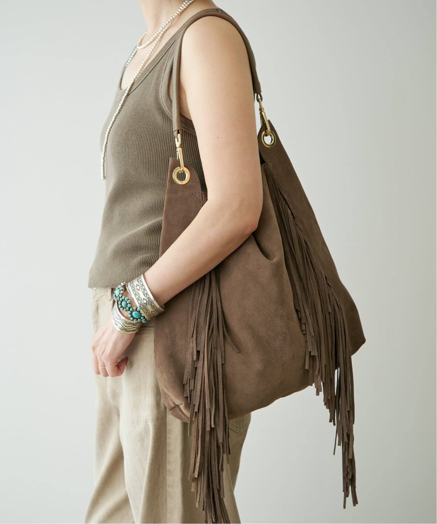 AULENTTI/オウレンティ】FRINGE BAG（トートバッグ）｜Deuxieme Classe 