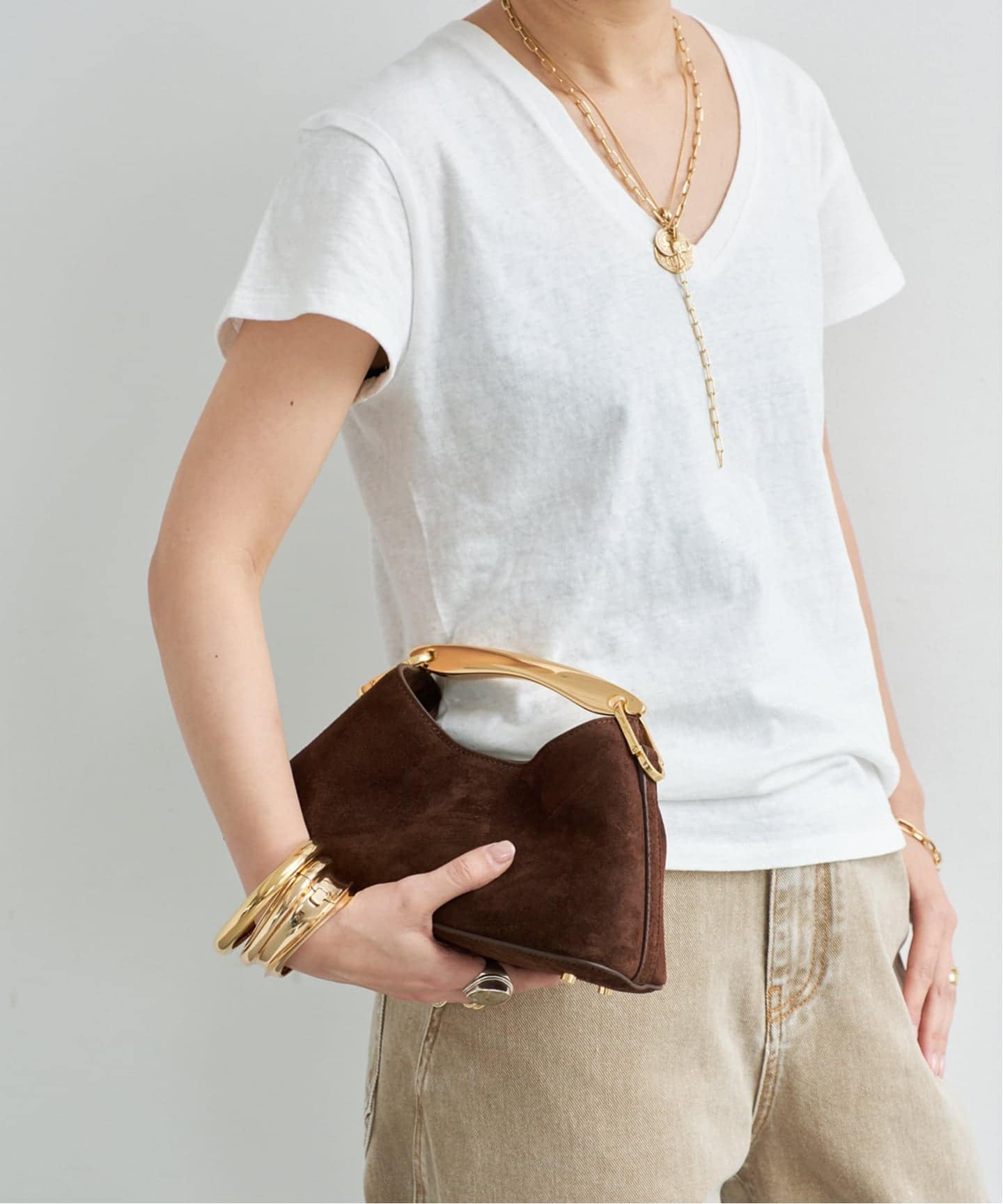ELLEME/エレメ】Mini Boomerang BAG（ハンドバッグ）｜Deuxieme Classe